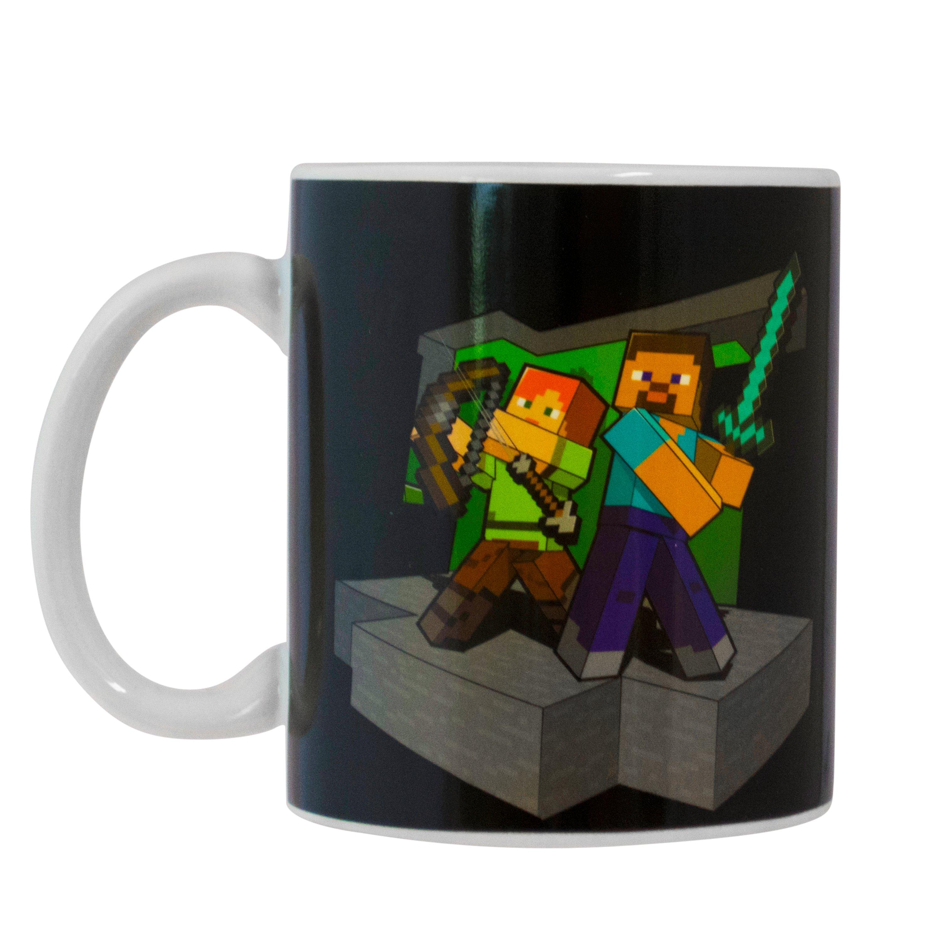ple - Minecraft - Minecraft Mug with Ceramic Handle Colour Changing 11oz - 3