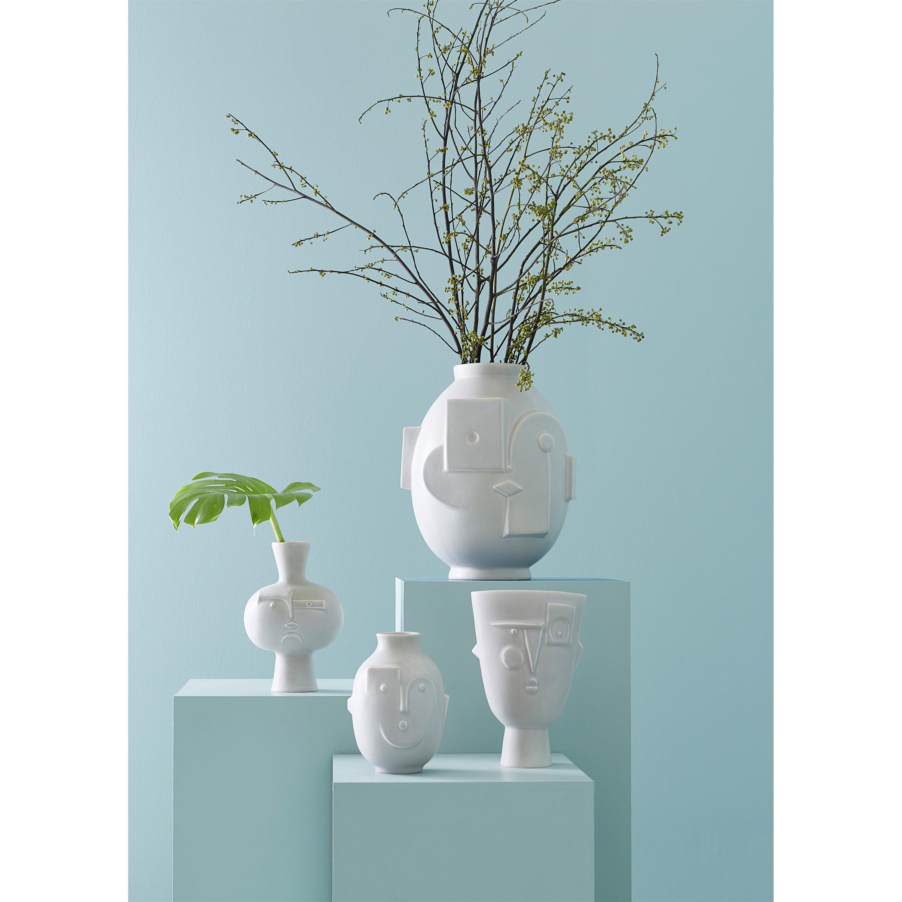 Grey - Jonathan Adler - Metropolis Vase - Small - 2