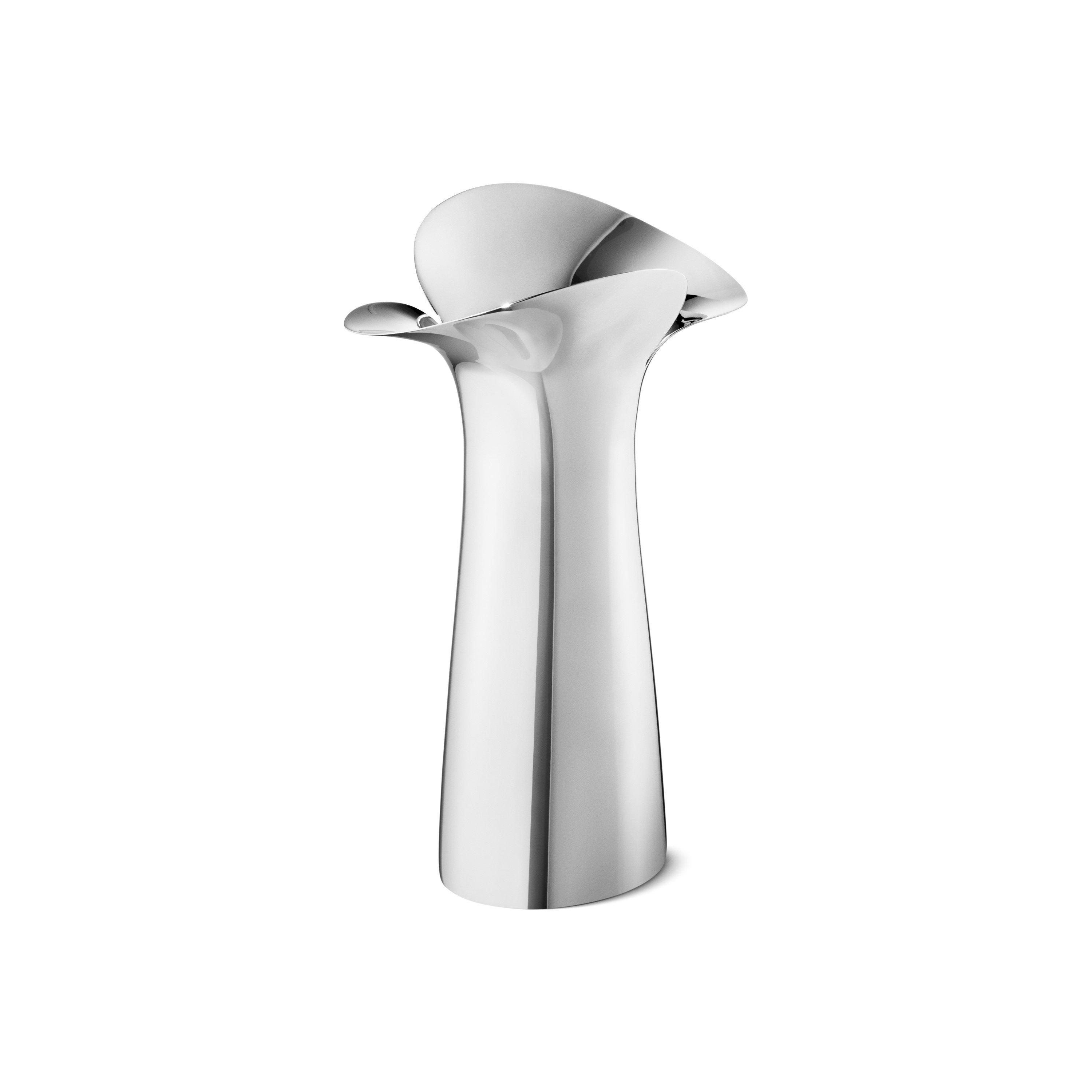 Metallic - Georg Jensen - GeorgJensen Bloom Botanica Vase - Stainless Steel - 1