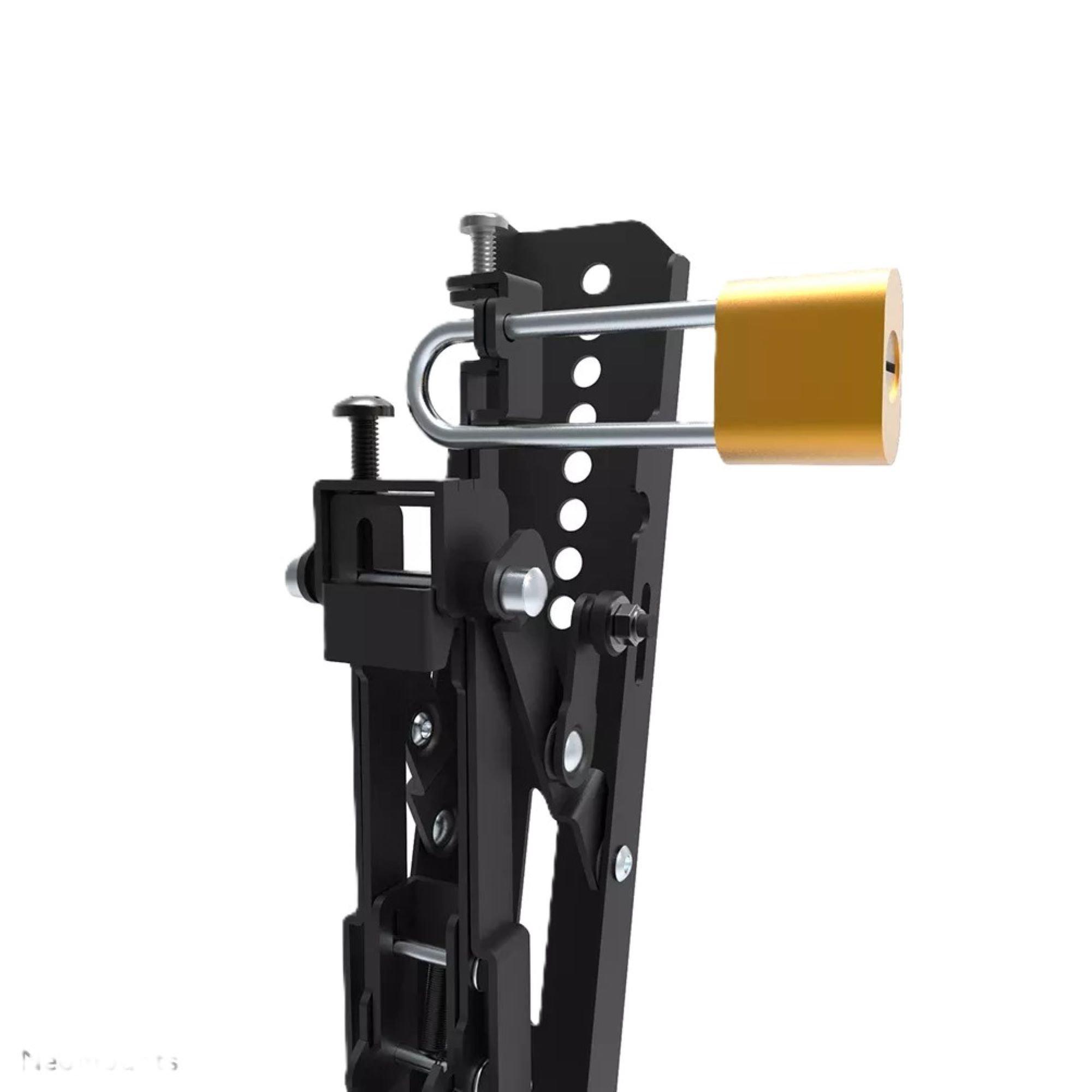 Black - Neomounts - Neomounts WL35S-850BL12 TV mount wall 24-65 inch – tiltable lockable - fast installation - 6