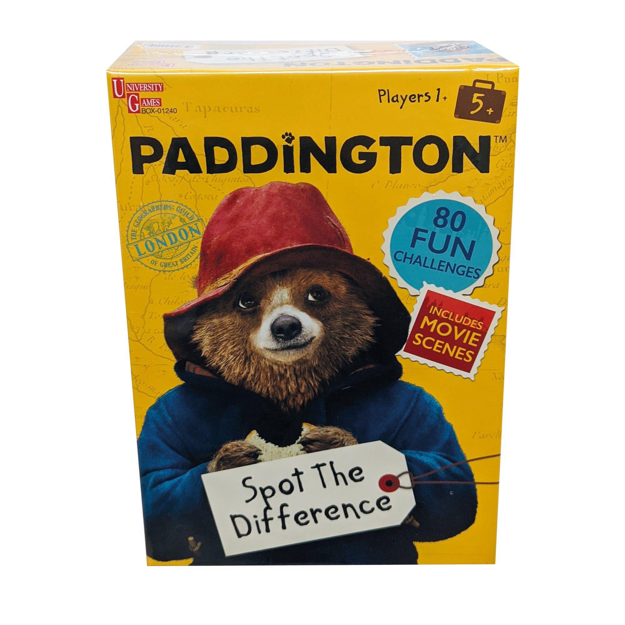 Paddington - University Games - Kids' Spot The Difference Card Games - 1