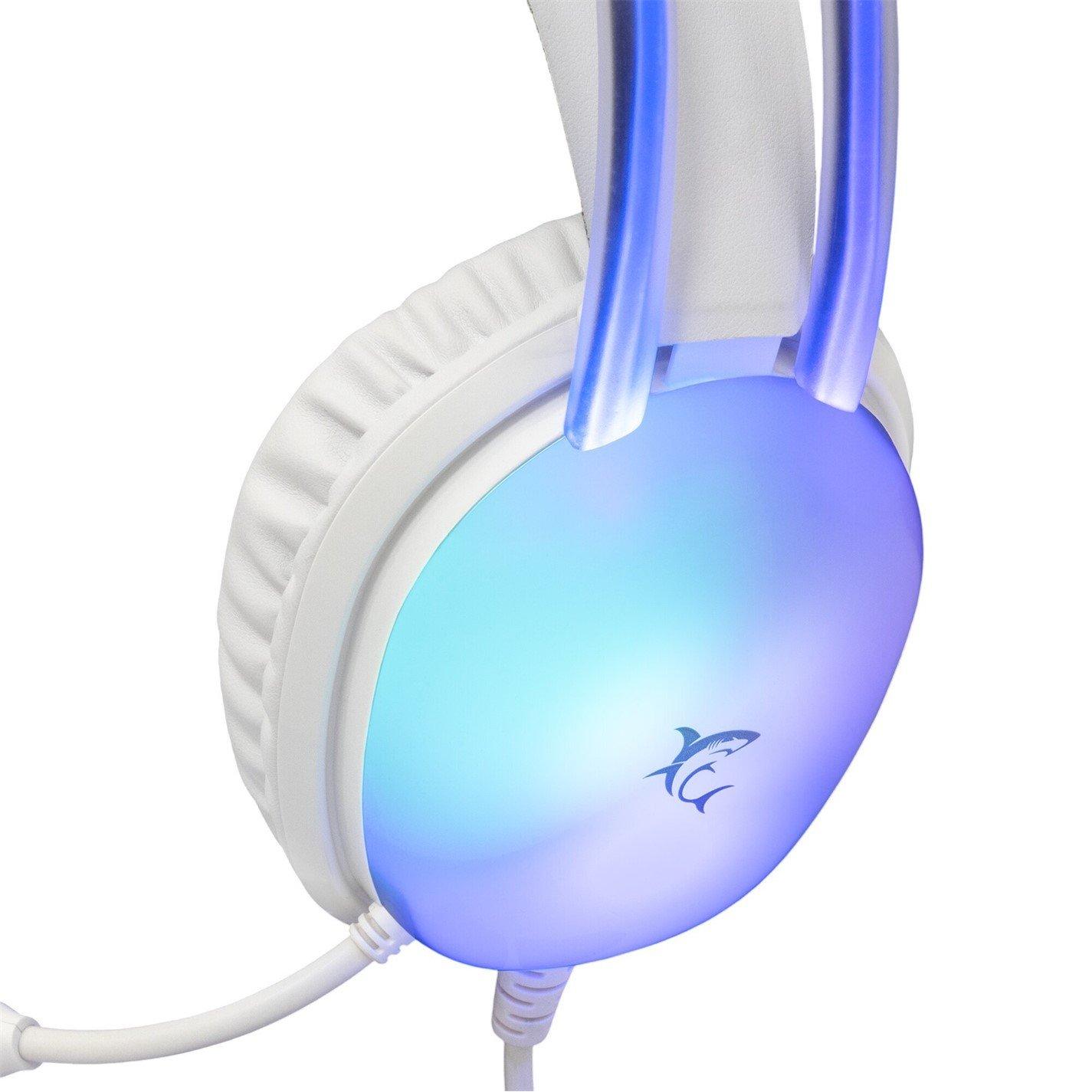 White - White Shark - White Shark Peacock-2 Gaming Headset - 4