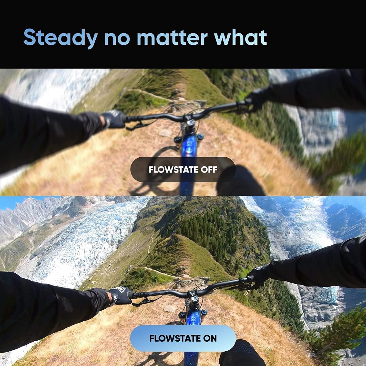 Black - Insta 360 - X3 Starter Bundle - Waterproof 360° Action Camera with 1/2 Inch Sensor - 8