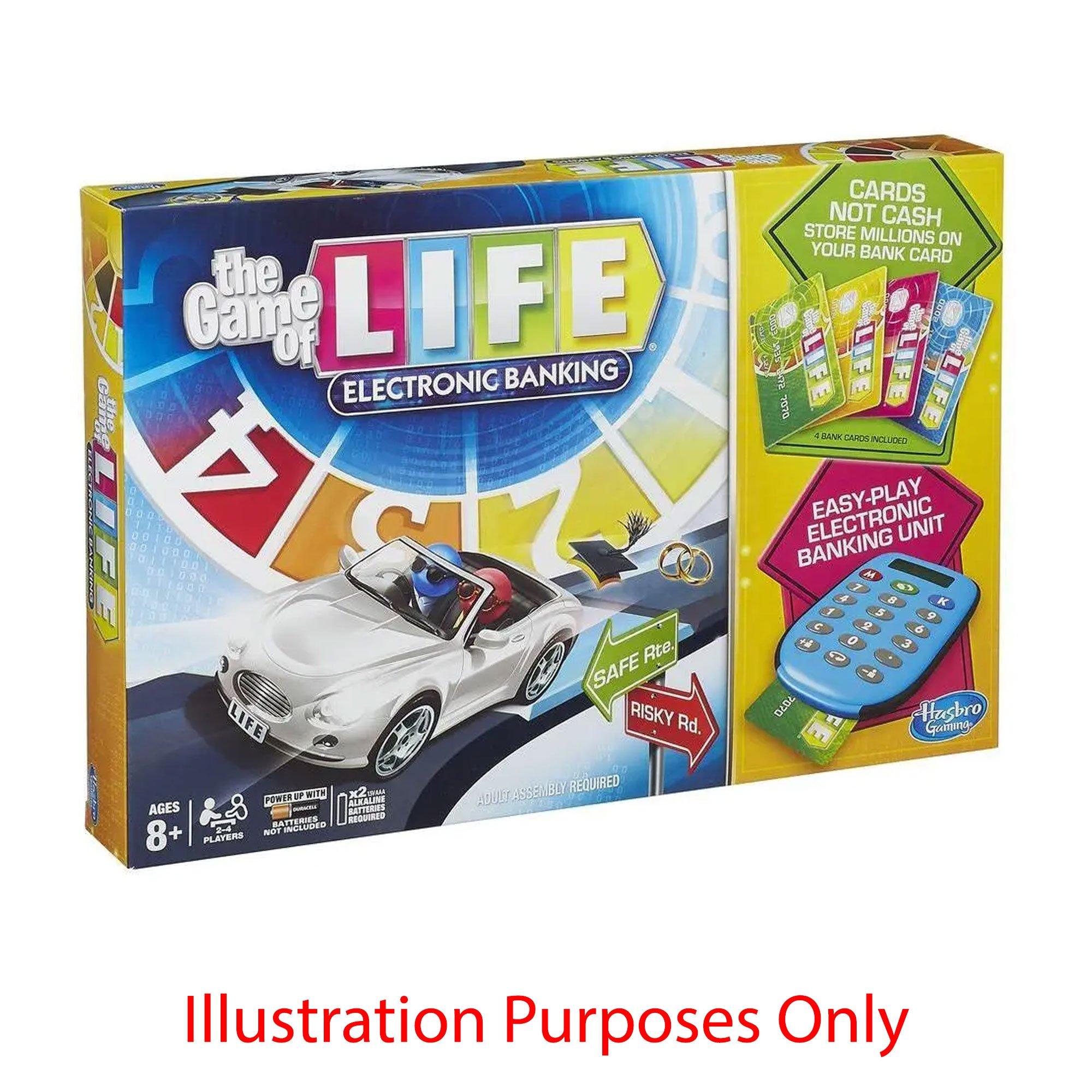 Hasbro  Kids Kids' Game Of Life Electronic Banking Board Game - 