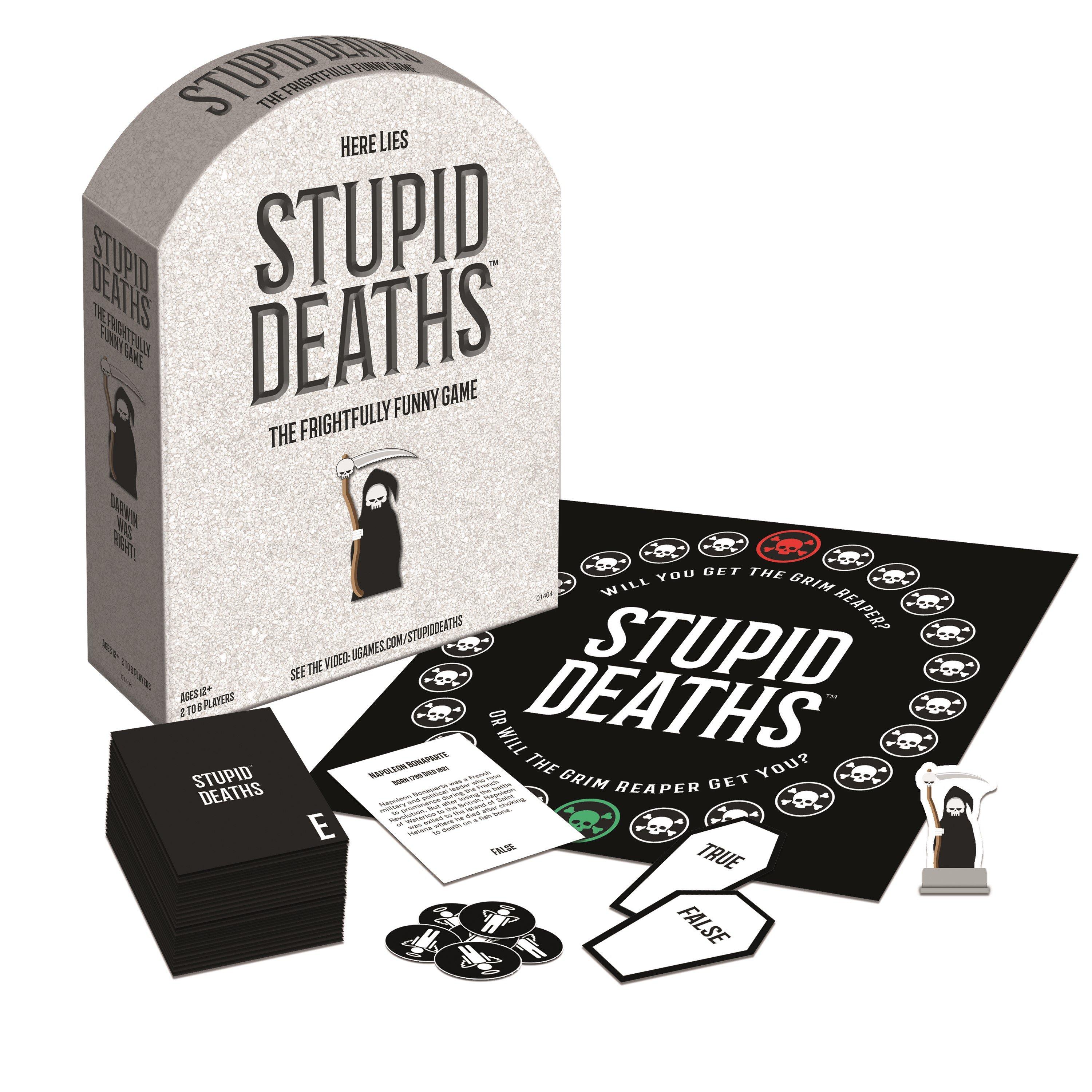 Multi - University Games - Stupid Deaths Board Game - 2