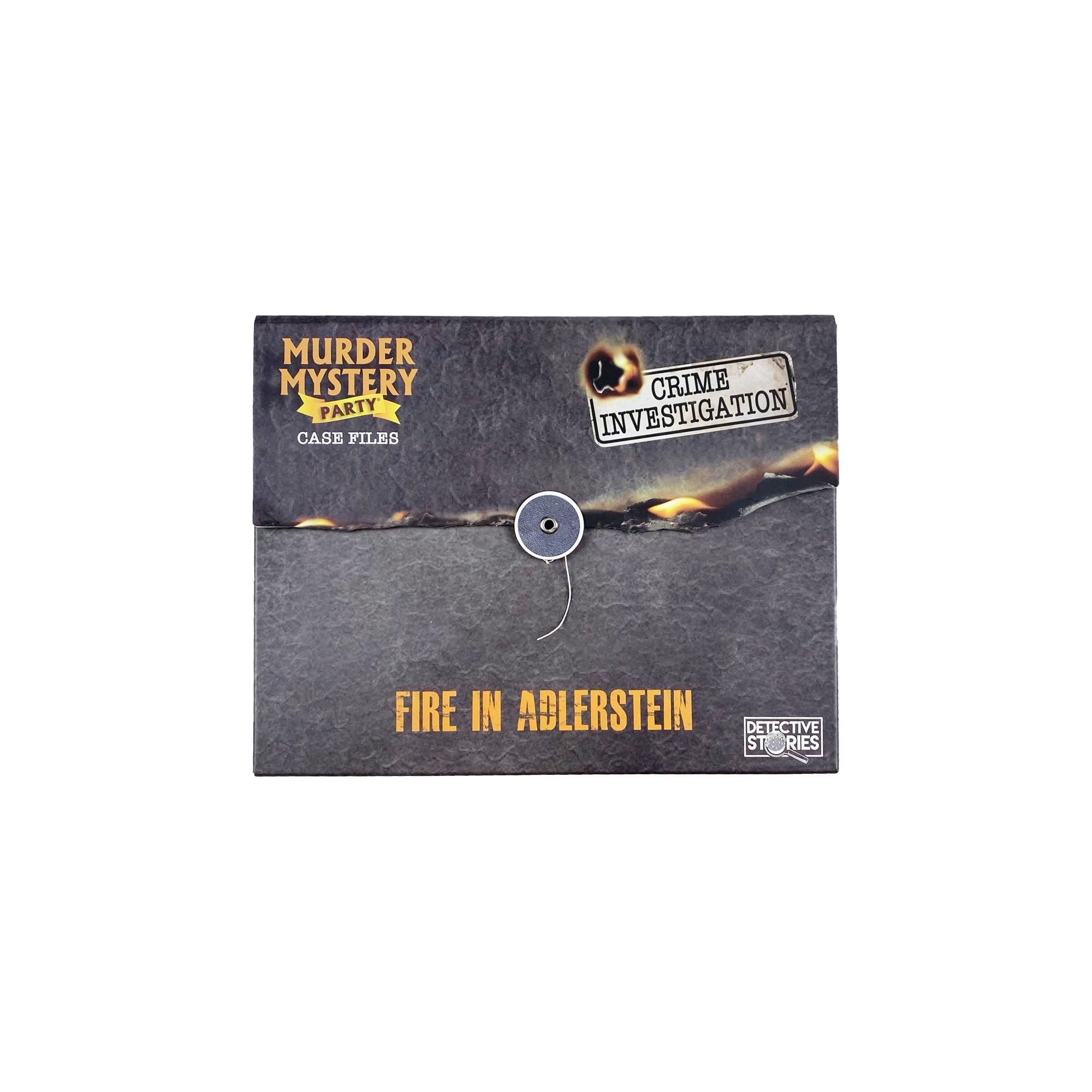 Fire Adlerstein - University Games - UG- Murder Mystery Case Files - 1