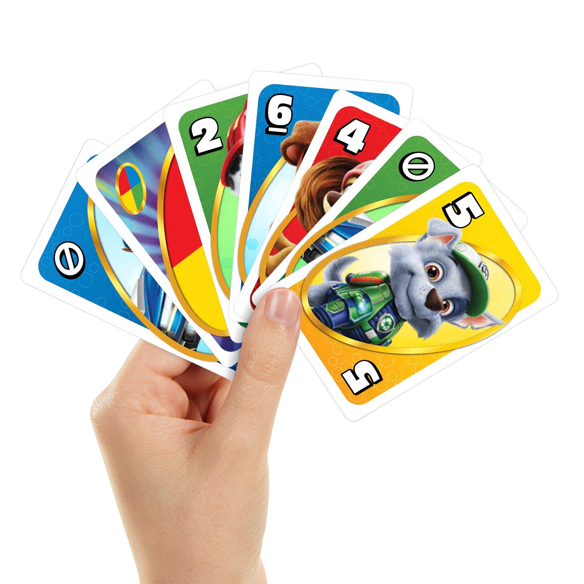 Paw Patrol - Mattel - Kids Uno Junior Board Game - 4