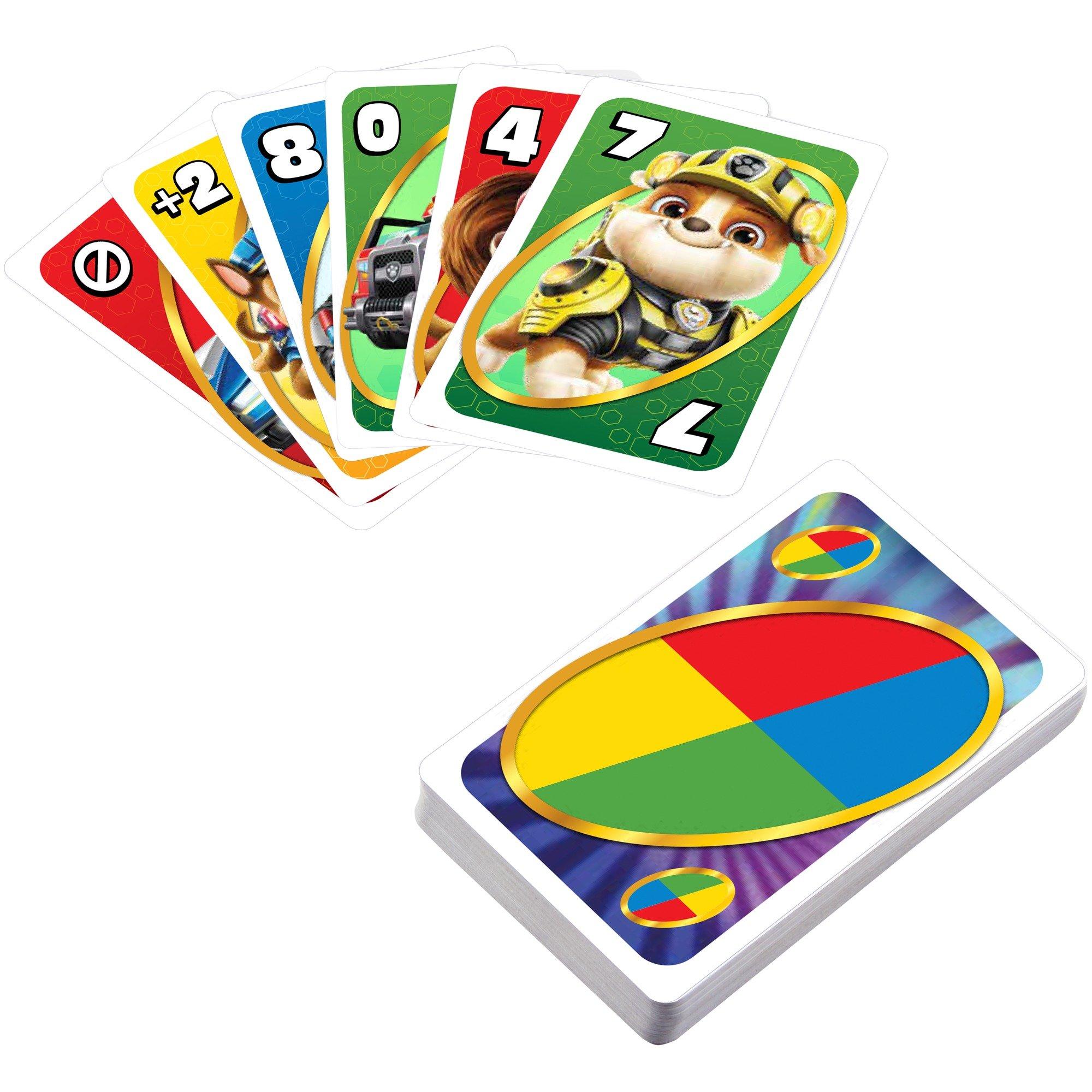 Paw Patrol - Mattel - Kids Uno Junior Board Game - 5