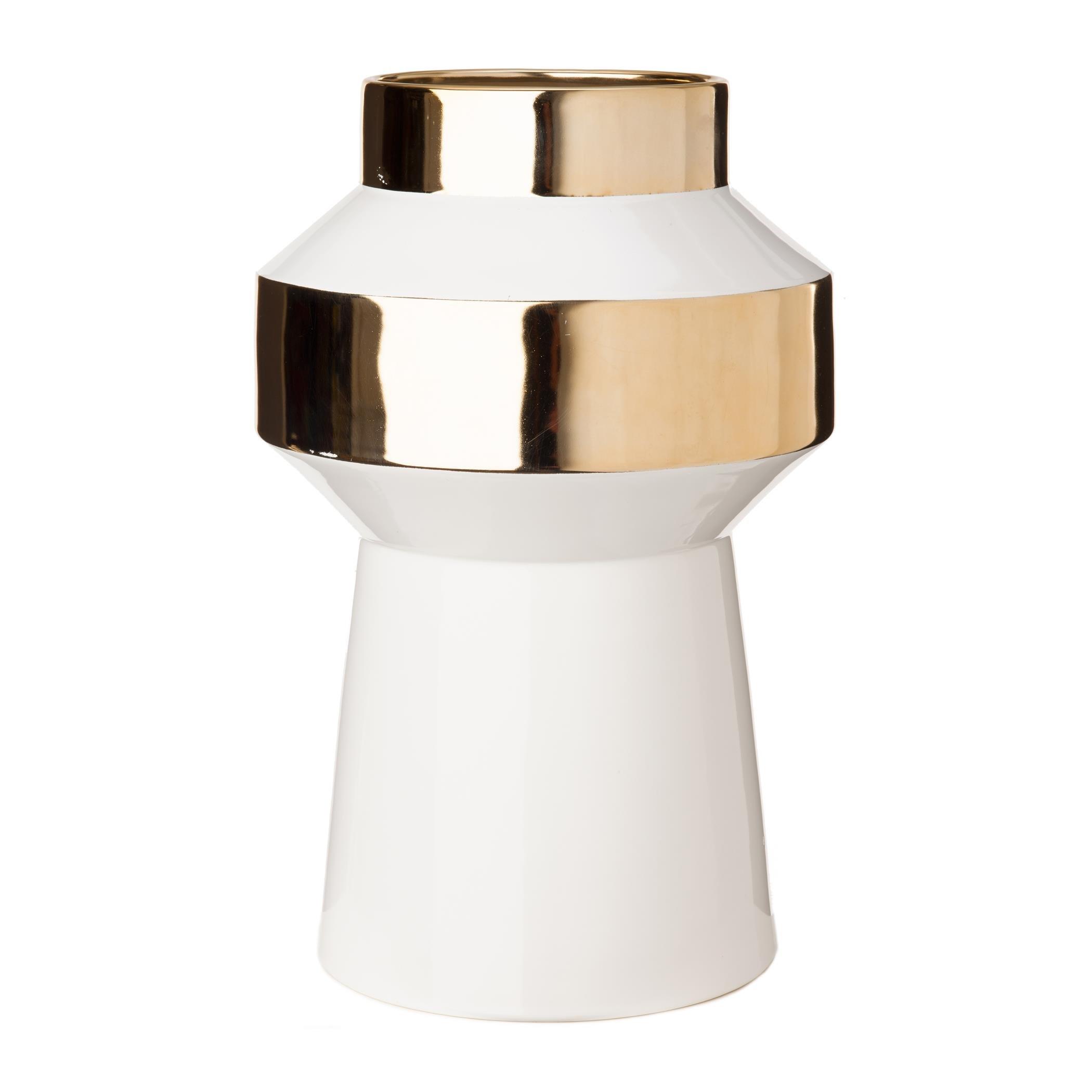 White/Gold - Pols Potten - Object Vase - Small - 1