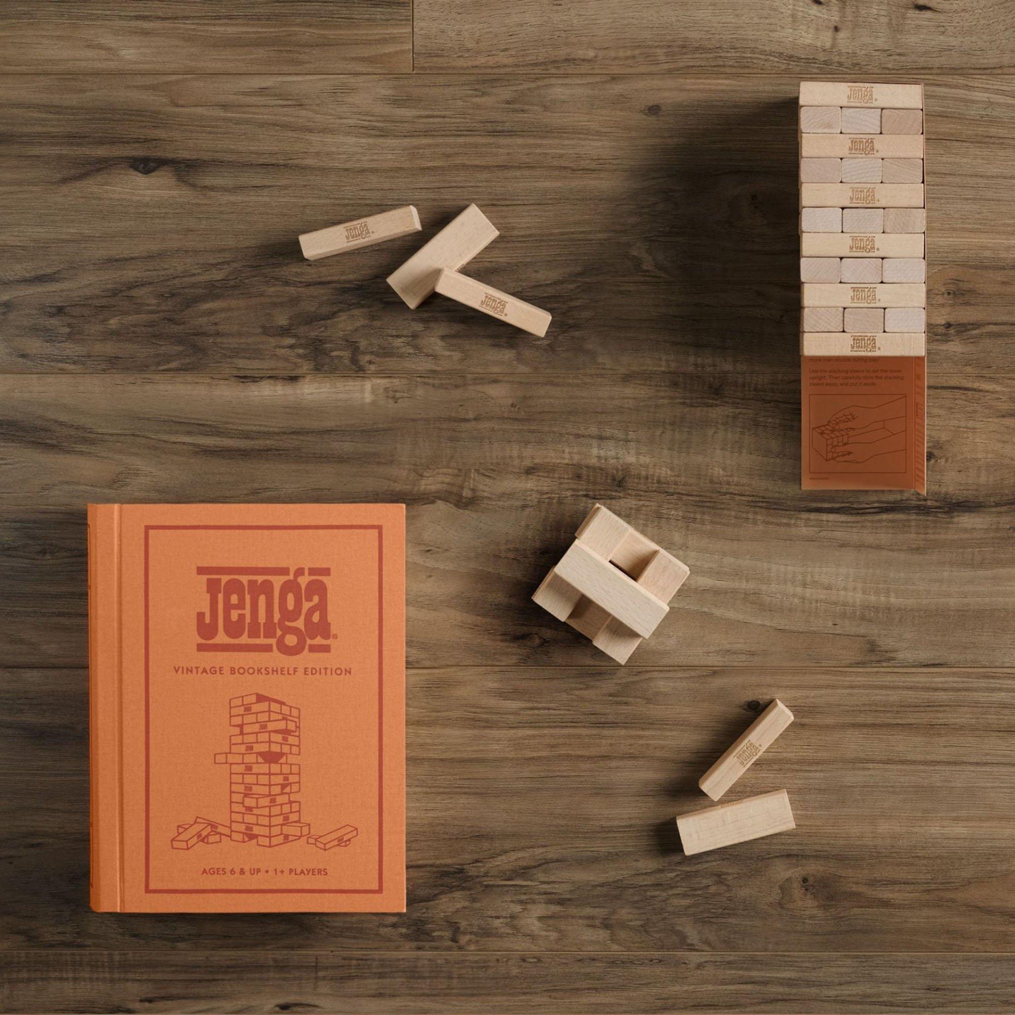 VINT BSHELF - Hasbro - Jenga Vintage Bookshelf Edition - 3