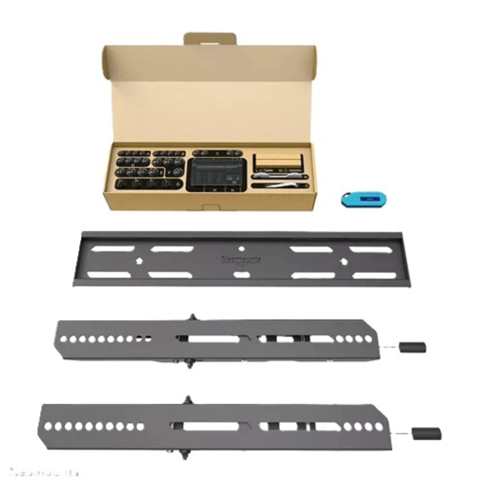 Negro - Neomounts - Neomounts WL35S-850BL16 TV mount wall 42-86 inch - tiltable - lockable - fast installation - 8