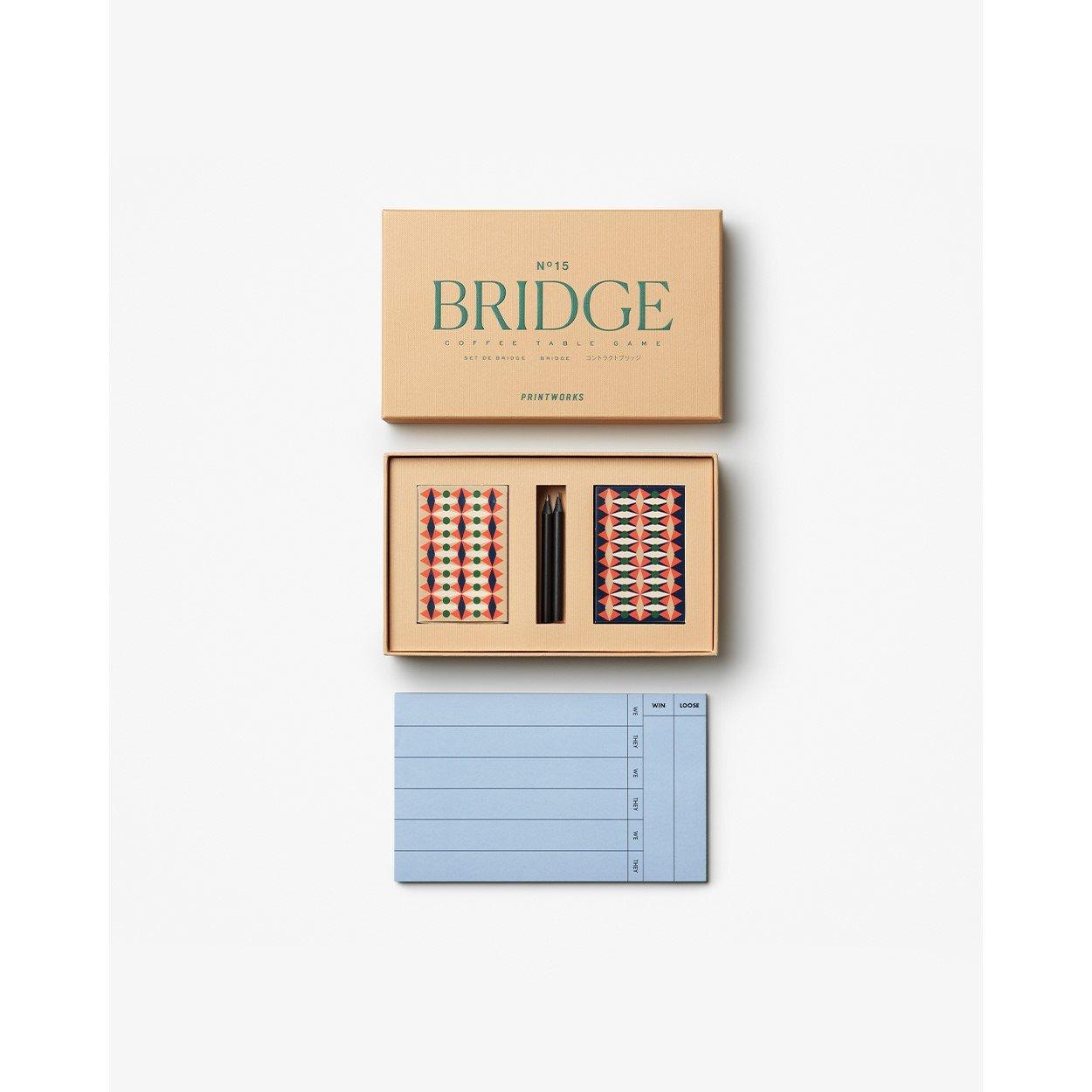 Printworks  Classic Bridge Board Game - 