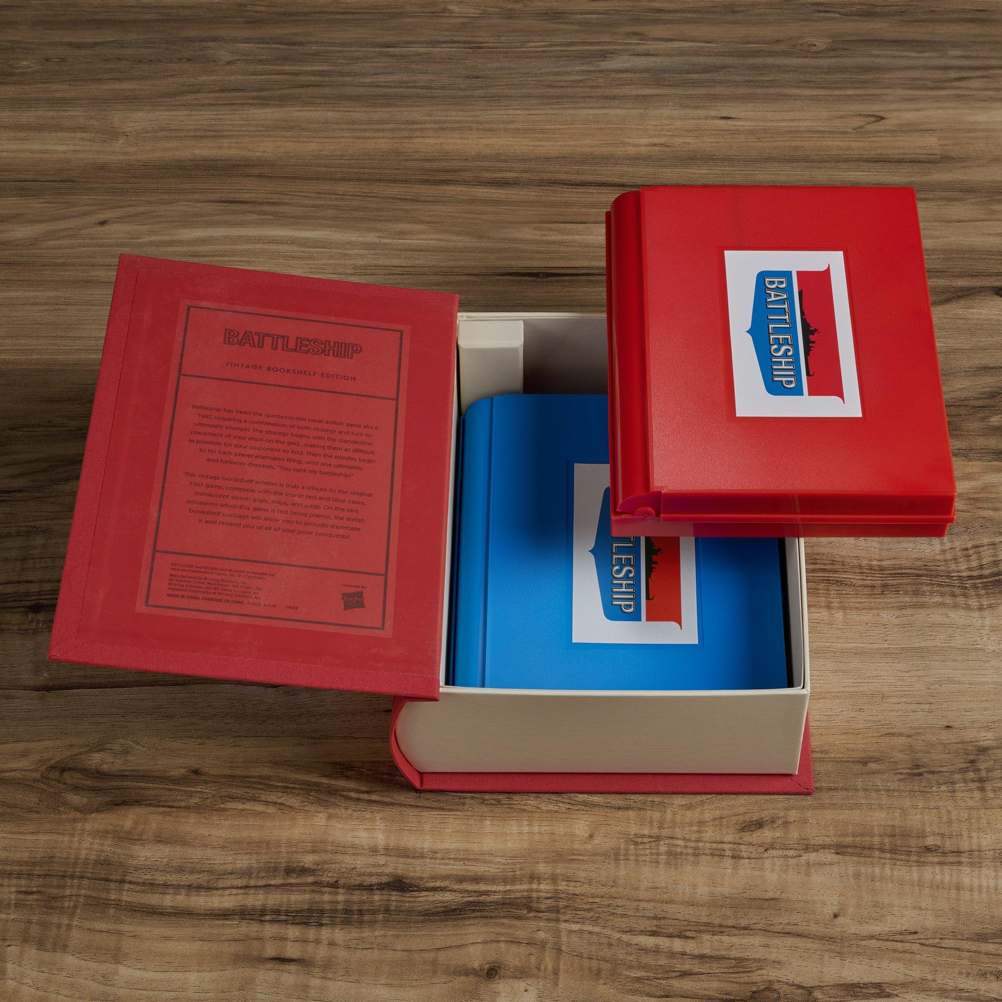 VINT BSHELF - Hasbro - Battleship Vintage Bookshelf Edition - 5