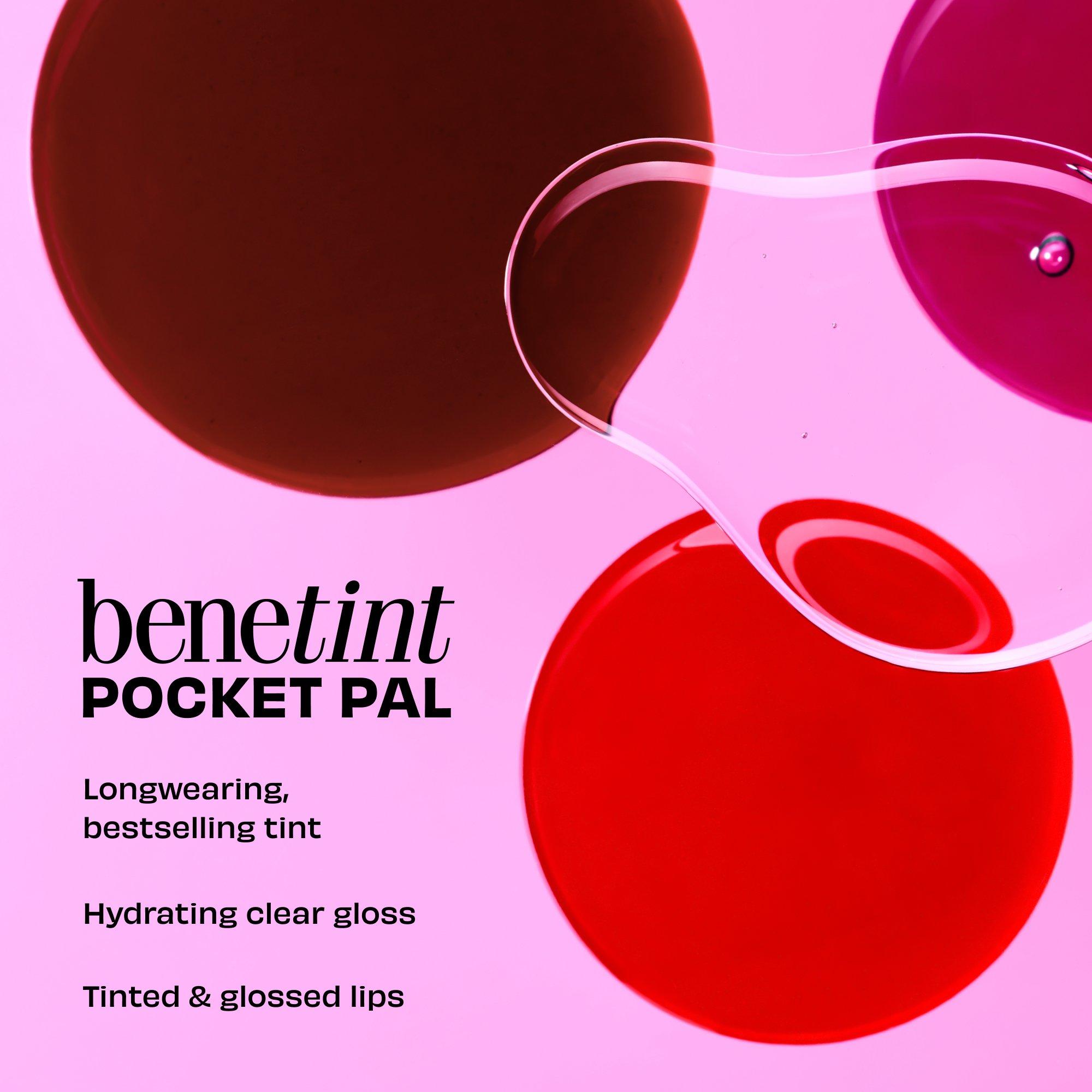 Dark Cherry - Benefit - Benetint Pocket Pal - Dual-Ended Lip Tint & Gloss - 4