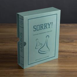 Hasbro GAME Sorry! Vintage Bookshelf Edition