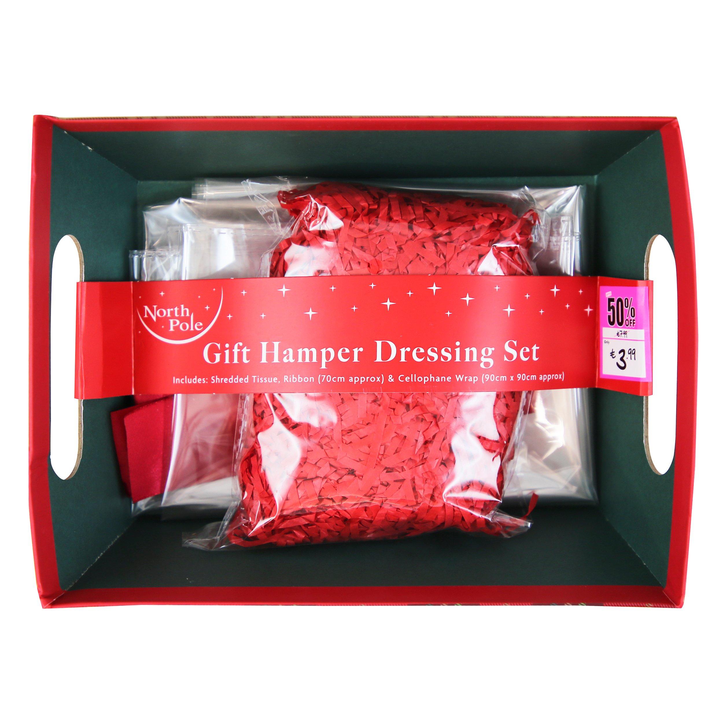 Red - North Pole - Adults Christmas Hamper Kit Novelty Gifts - 1