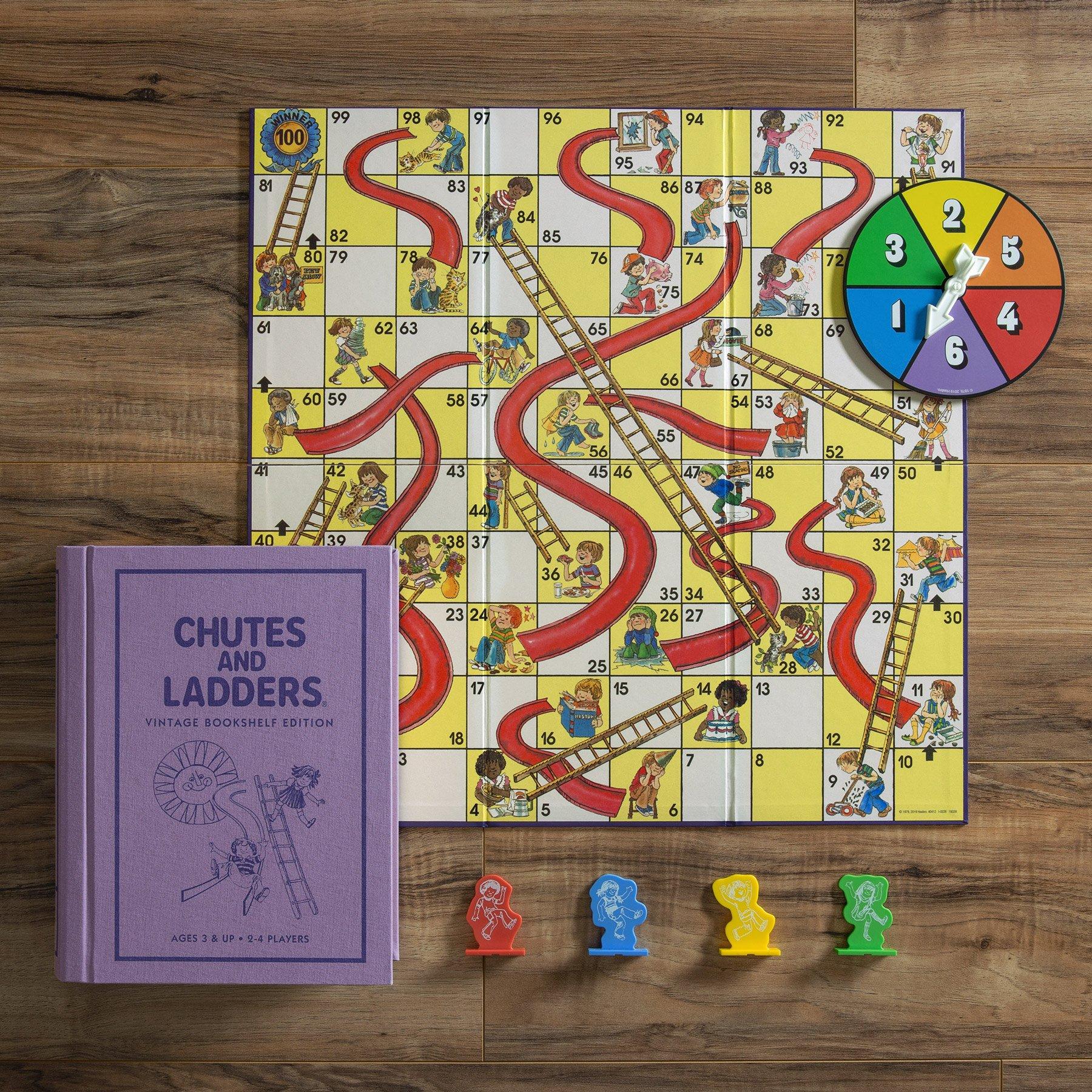 VINT BSHELF - Hasbro - Chutes and Ladders Vintage Bookshelf Edition - 5
