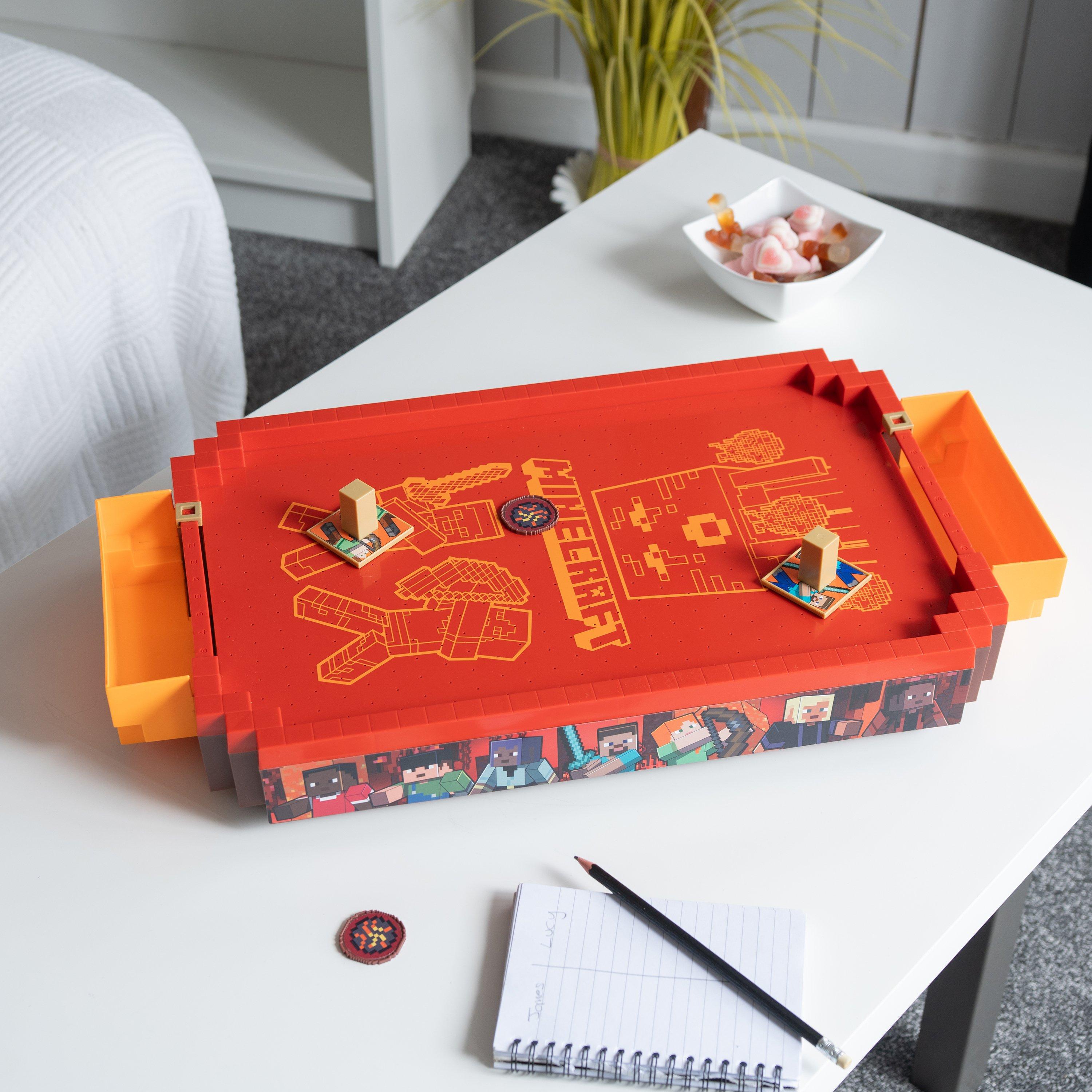 Red - Minecraft - Minecraft Arcade Air Hockey - Nether (Premium Series) - 1