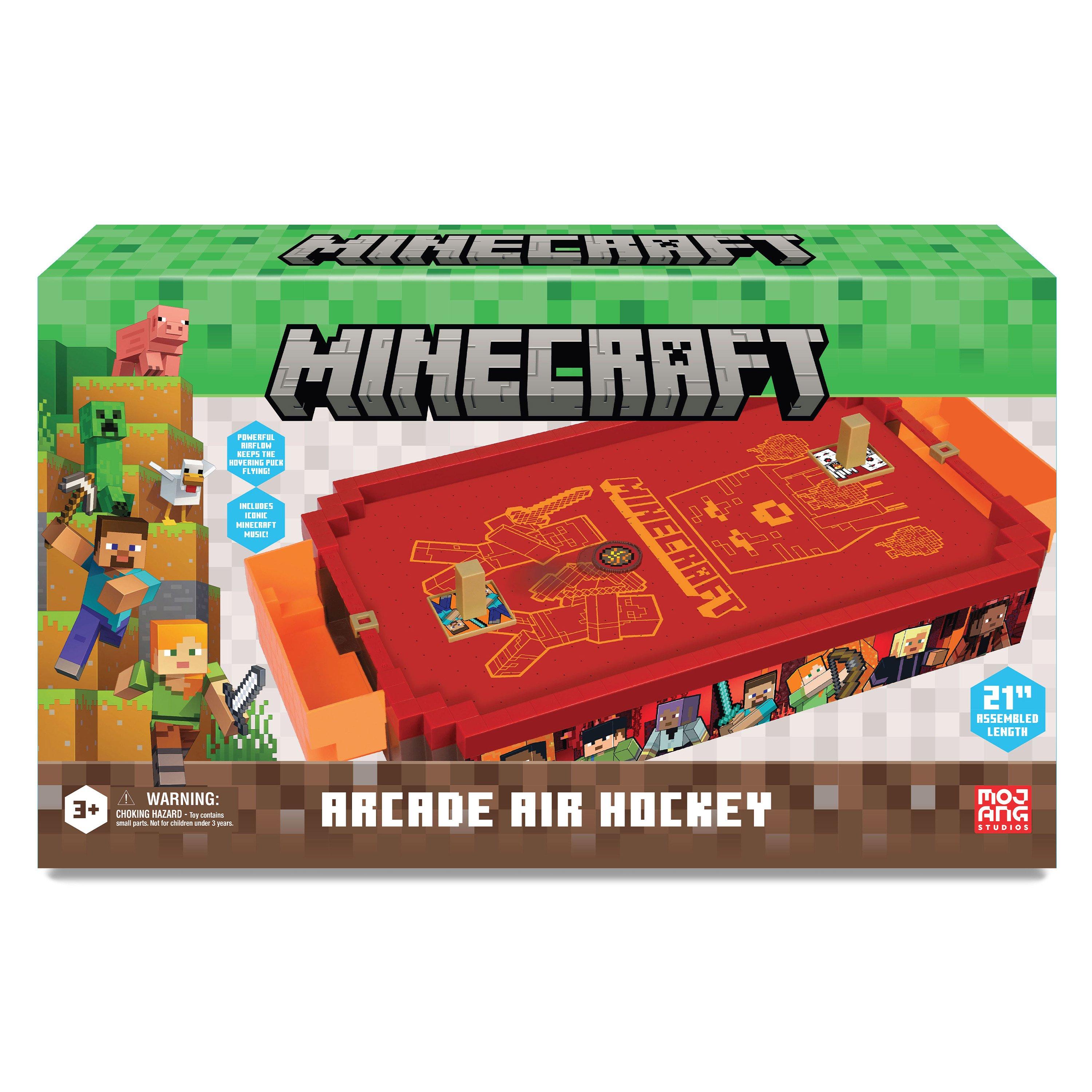 Red - Minecraft - Minecraft Arcade Air Hockey - Nether (Premium Series) - 3