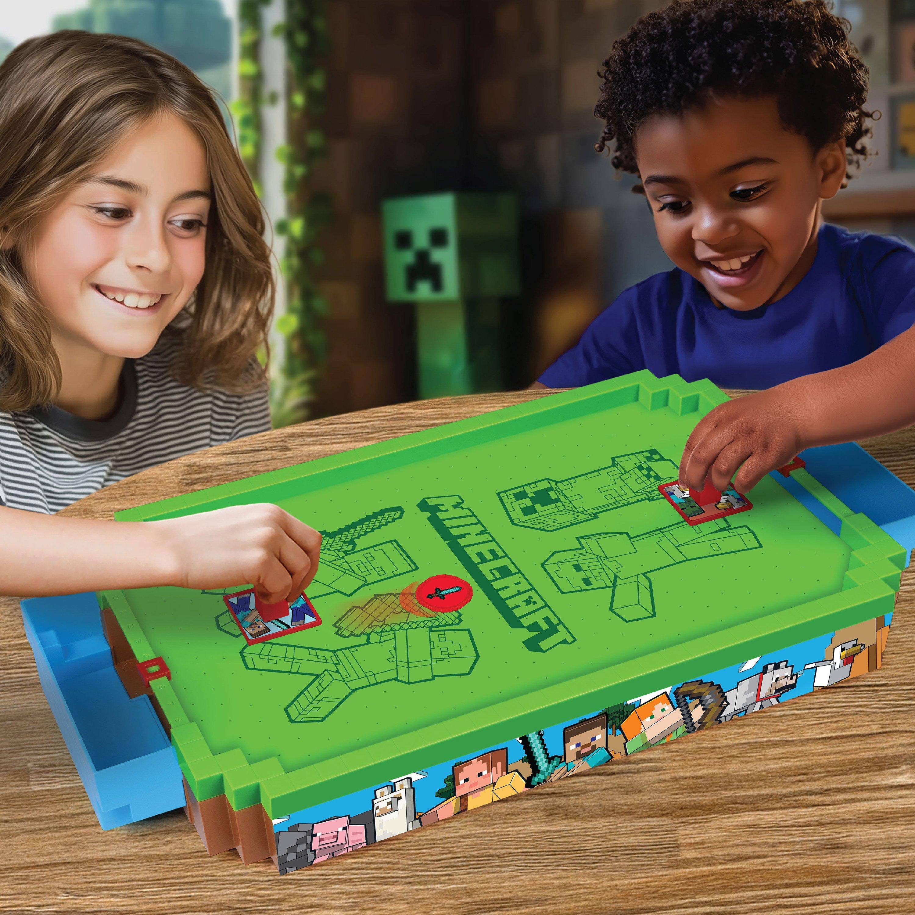 Green - Minecraft - Minecraft Arcade Air Hockey - Overworld (Premium Series) - 2