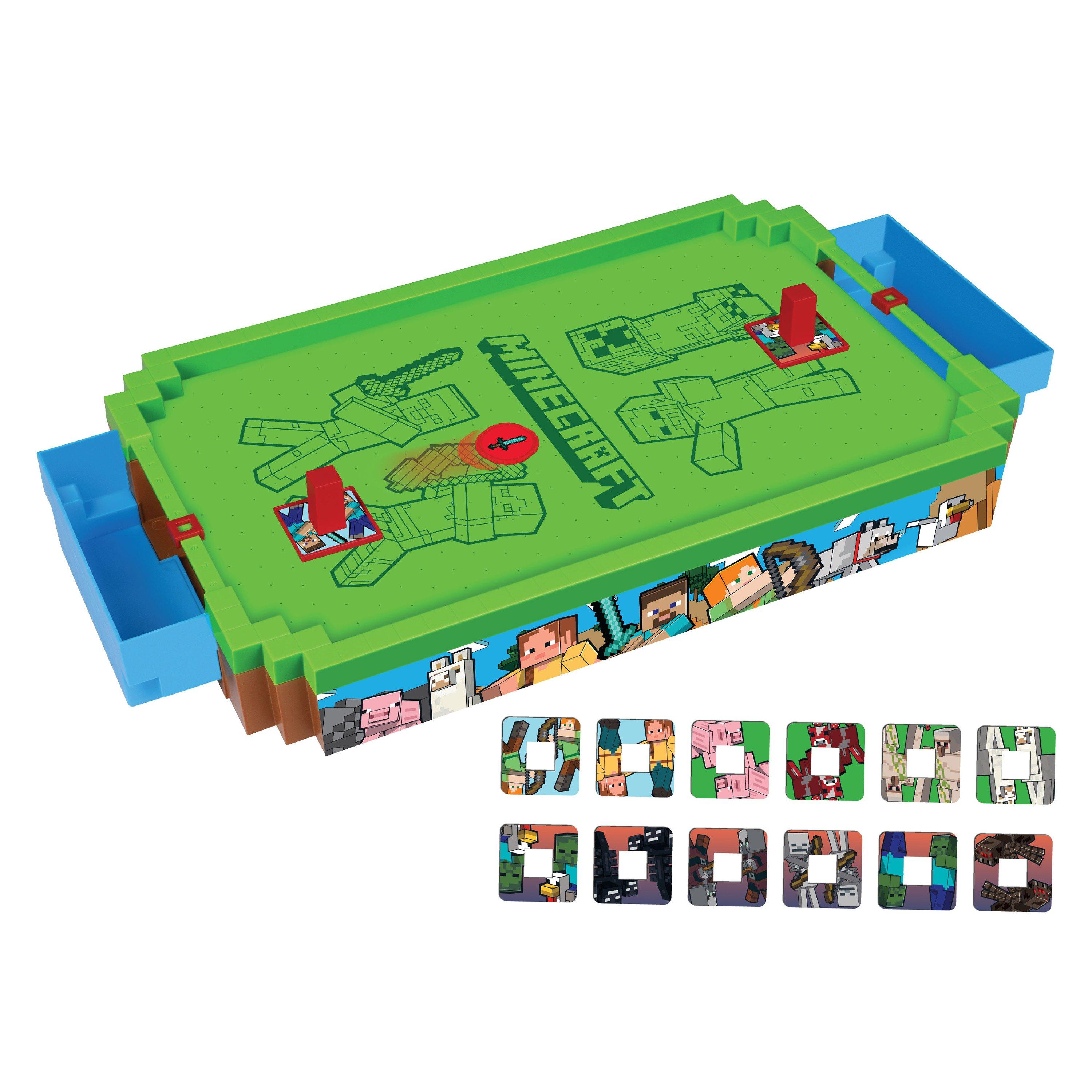 Green - Minecraft - Minecraft Arcade Air Hockey - Overworld (Premium Series) - 4