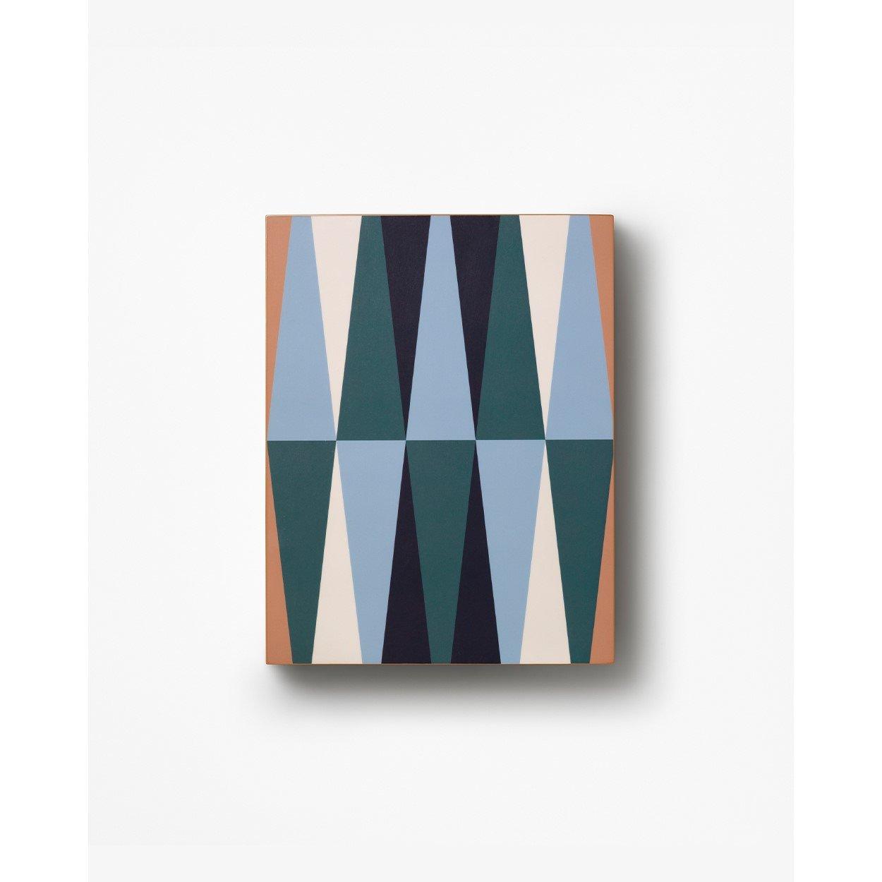 Multi - Printworks - Lacquered Backgammon Board Game - 7