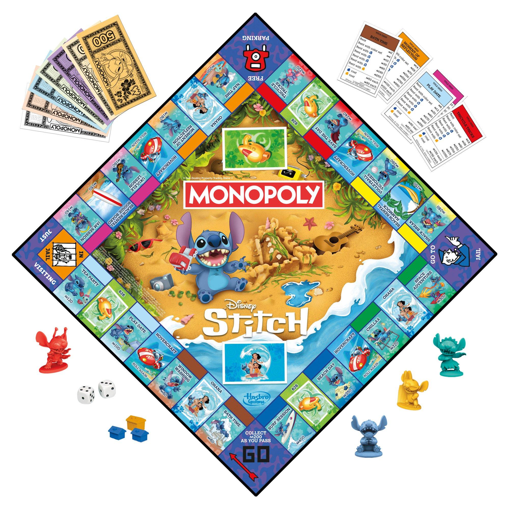 Stitch - Monopoly - Stitch Board Game - 3