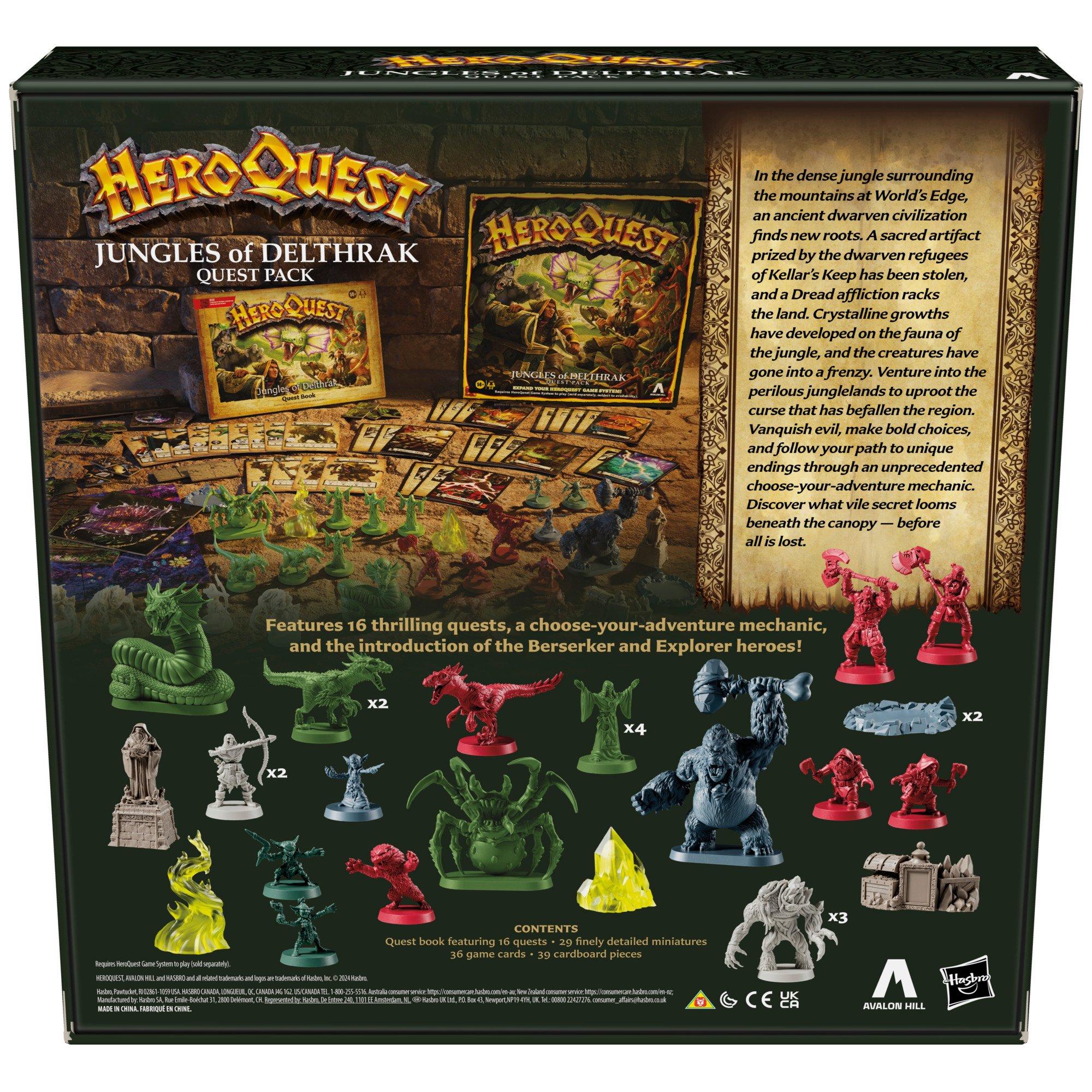Delthrak - Hasbro - Jungles of Delthrak Quest Pack Board Game - 3