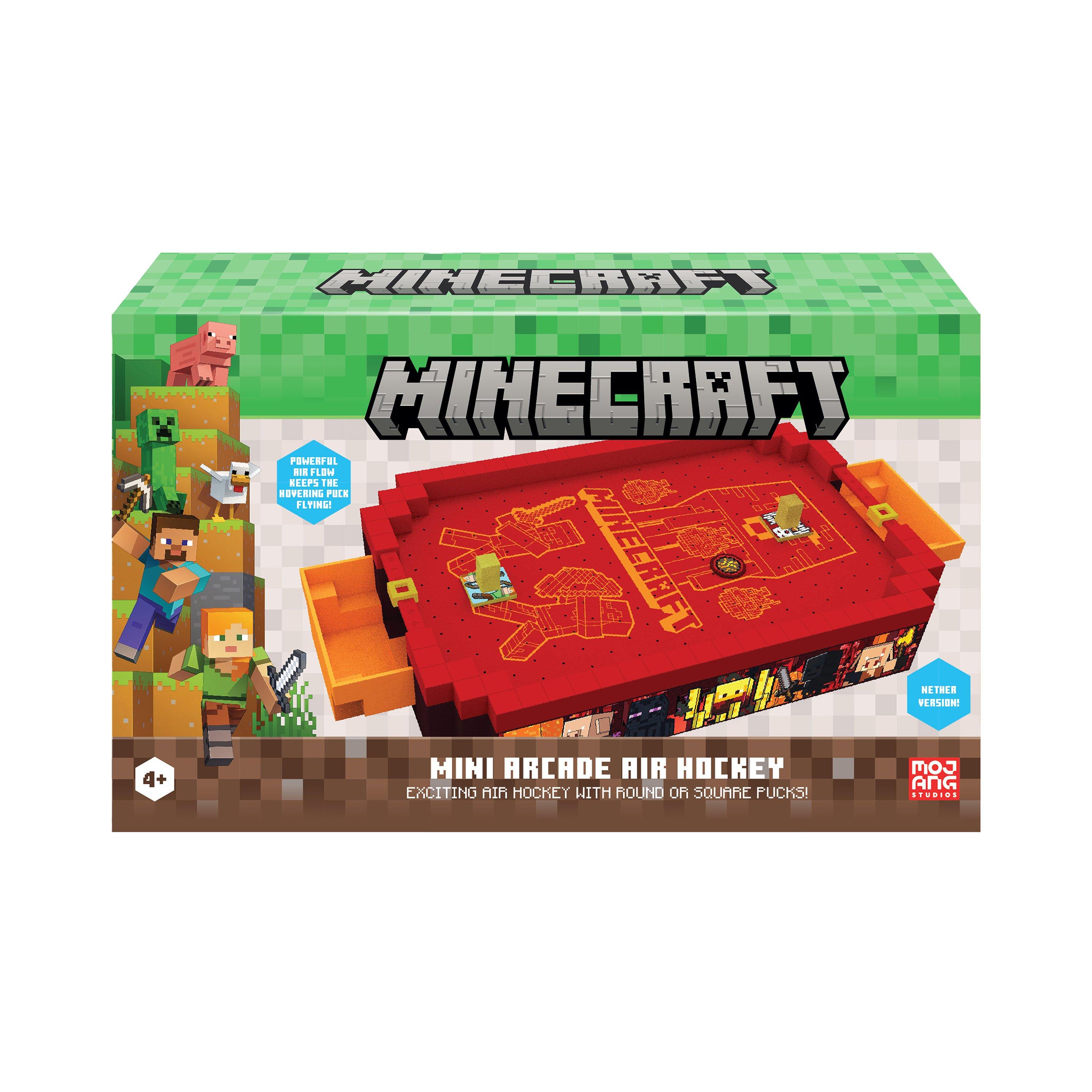 Red - Minecraft - Minecraft Arcade Air Hockey - Nether (Mini Series) - 2