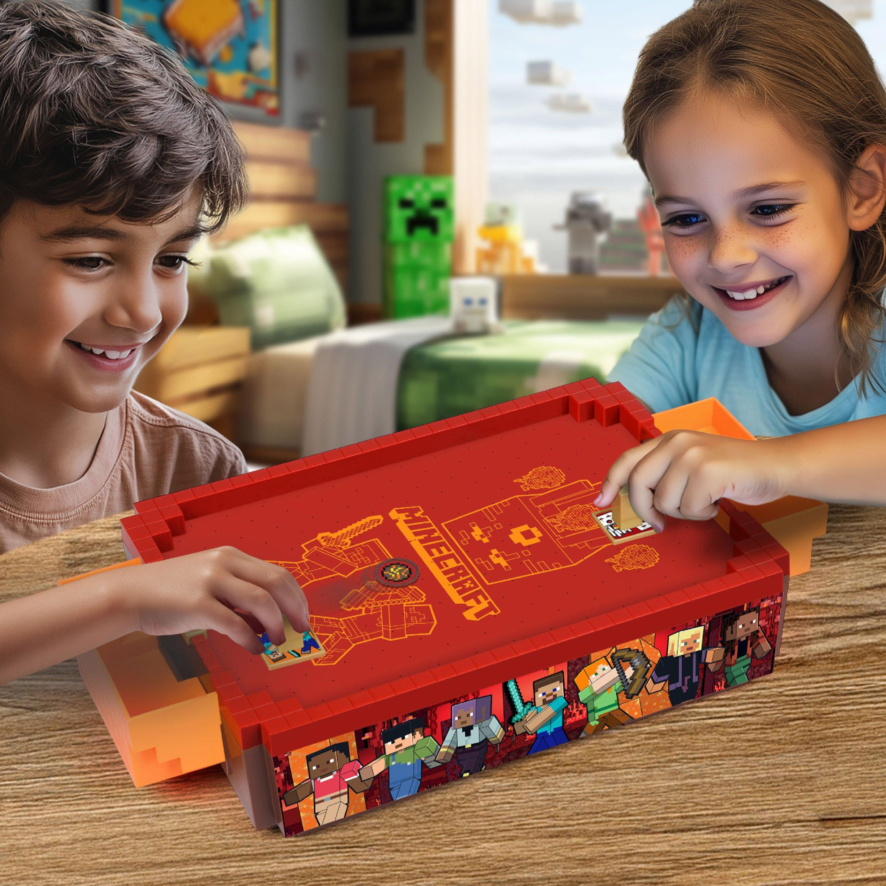 Red - Minecraft - Minecraft Arcade Air Hockey - Nether (Mini Series) - 4