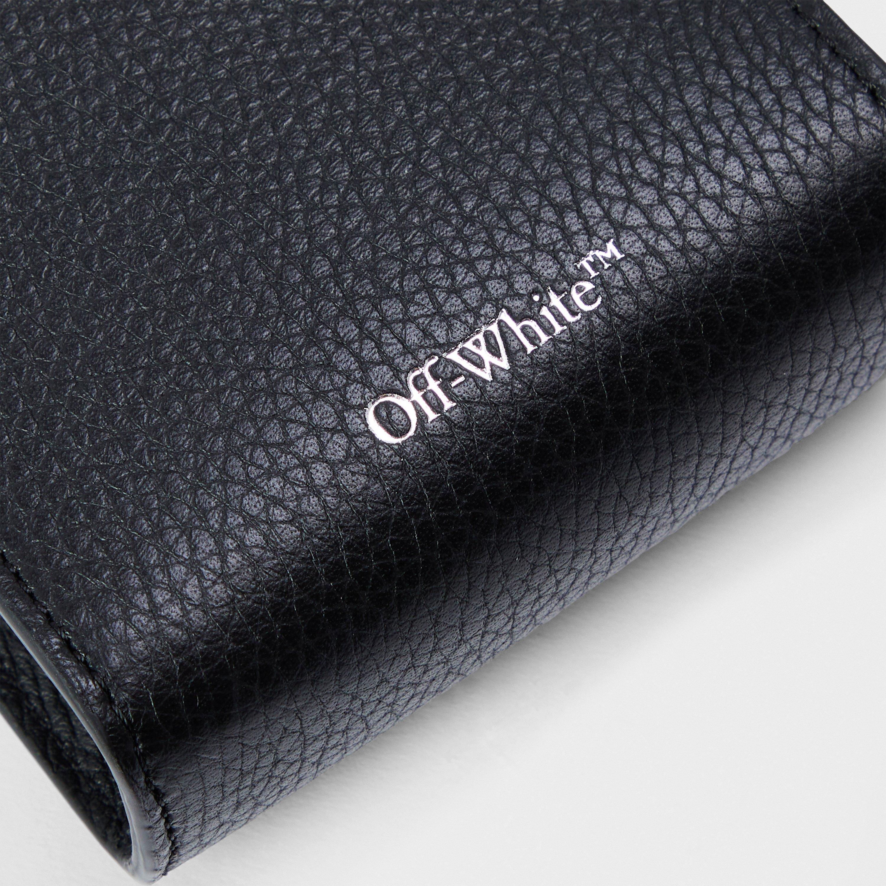 Zwart - Off White - Heren Telefoonhoesje - 3