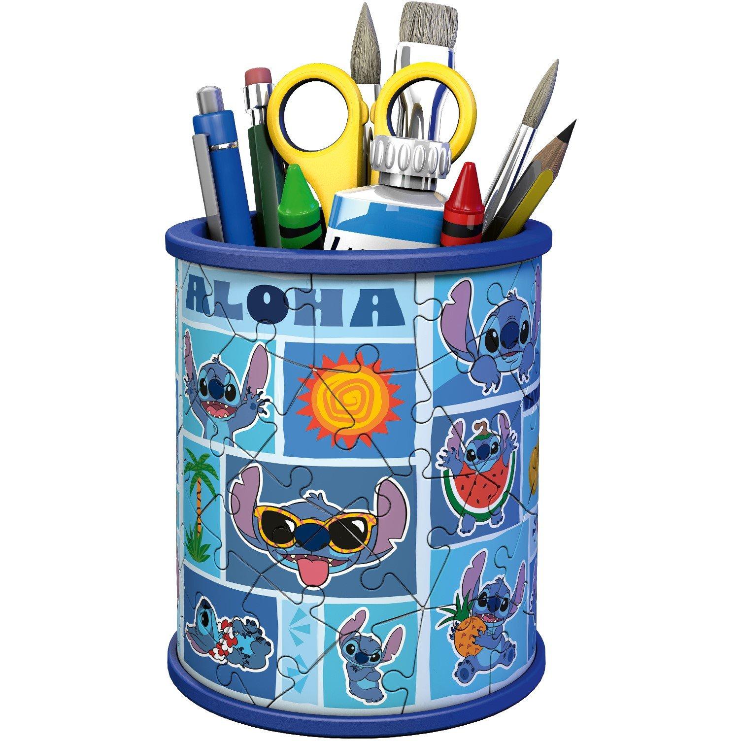 54 pcs - Disney Stitch - Stitch Pencil Holder 3D Puzzle 57Pcs - 2