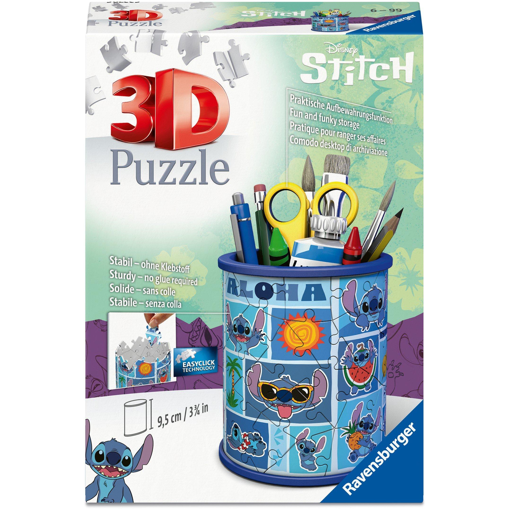 54 pcs - Disney Stitch - Stitch Pencil Holder 3D Puzzle 57Pcs - 5