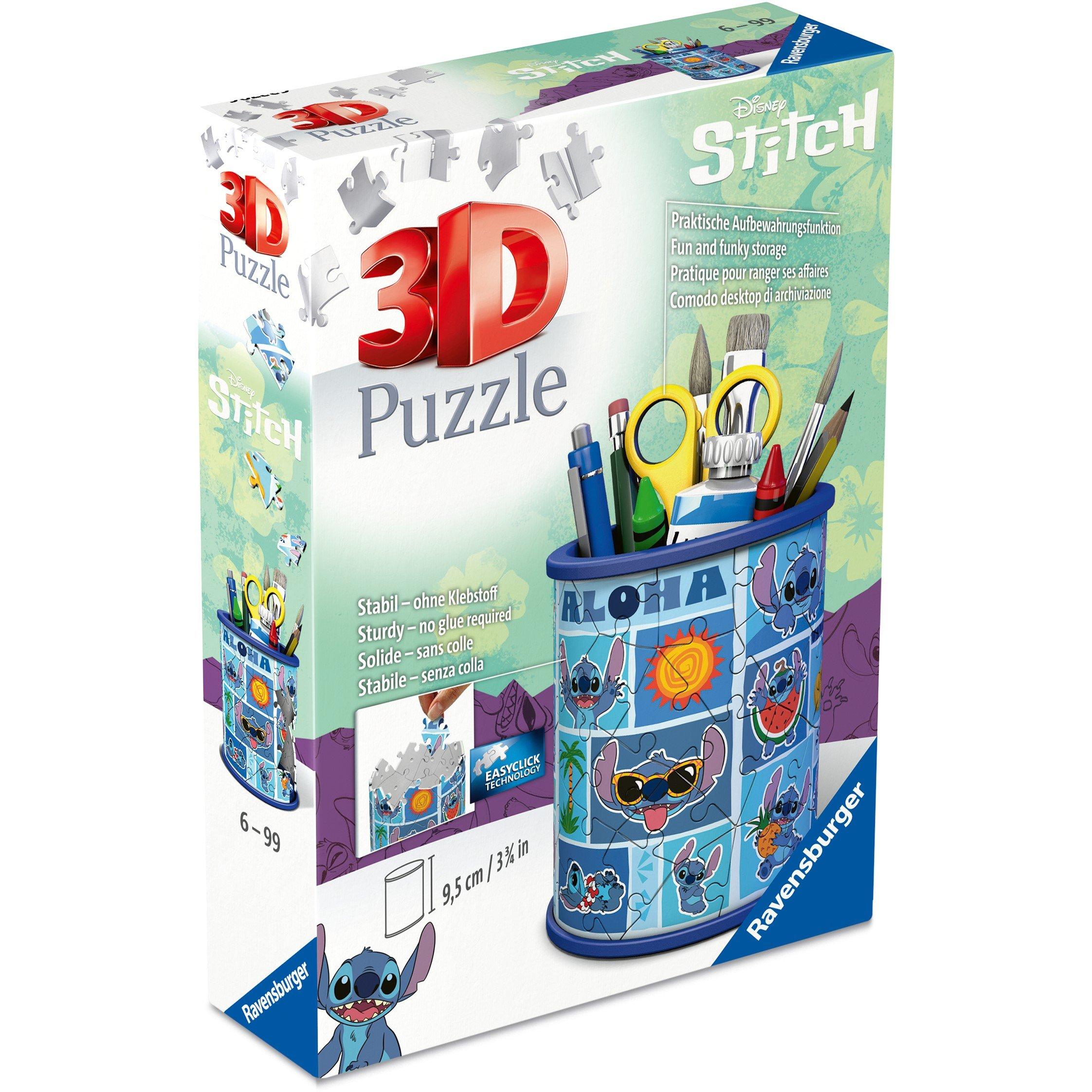 54 pcs - Disney Stitch - Stitch Pencil Holder 3D Puzzle 57Pcs - 6