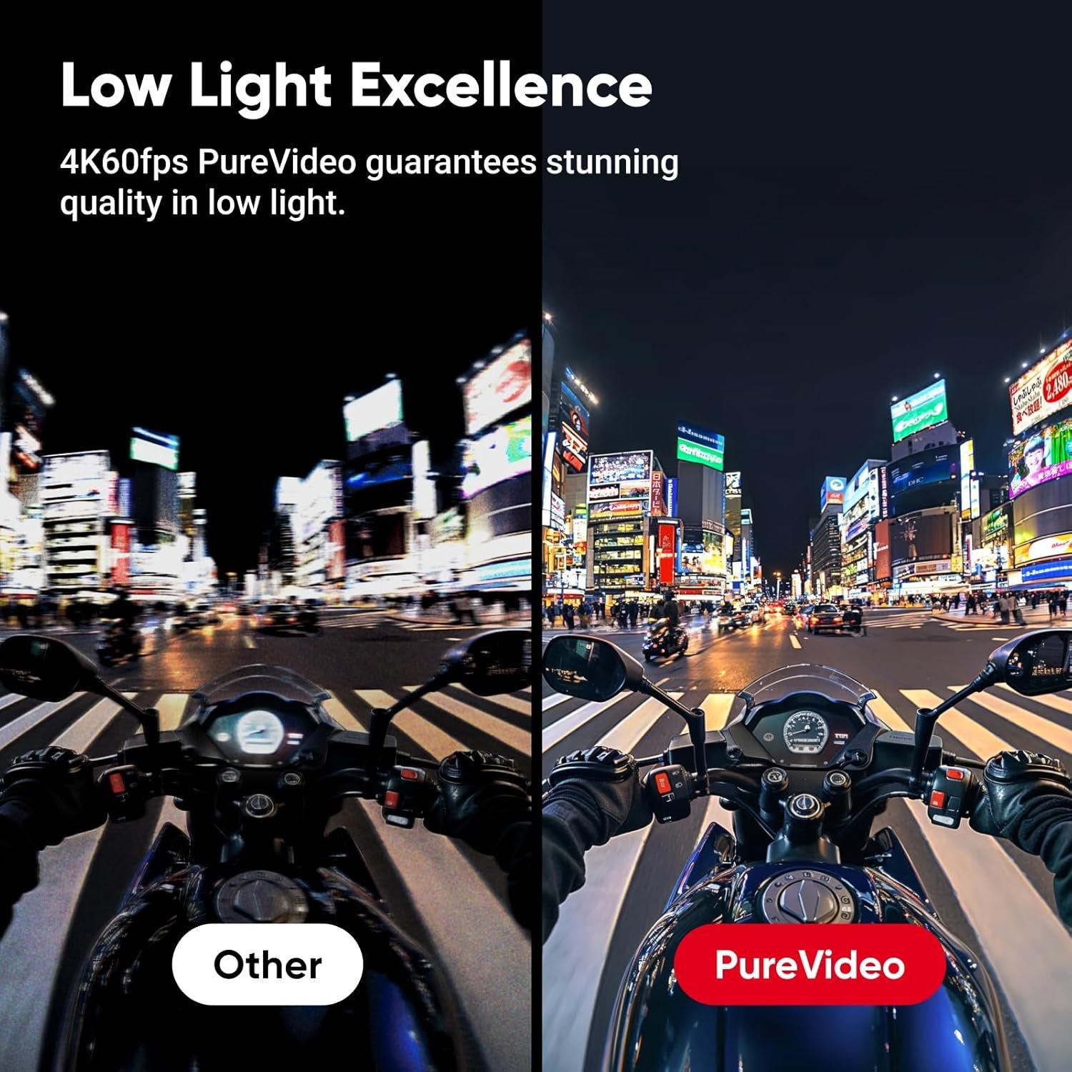 Black - Insta 360 - Ace Pro - Waterproof Action Camera Co-engineered with Leica 1/1.3 Sensor and AI Noise Reduction - 5