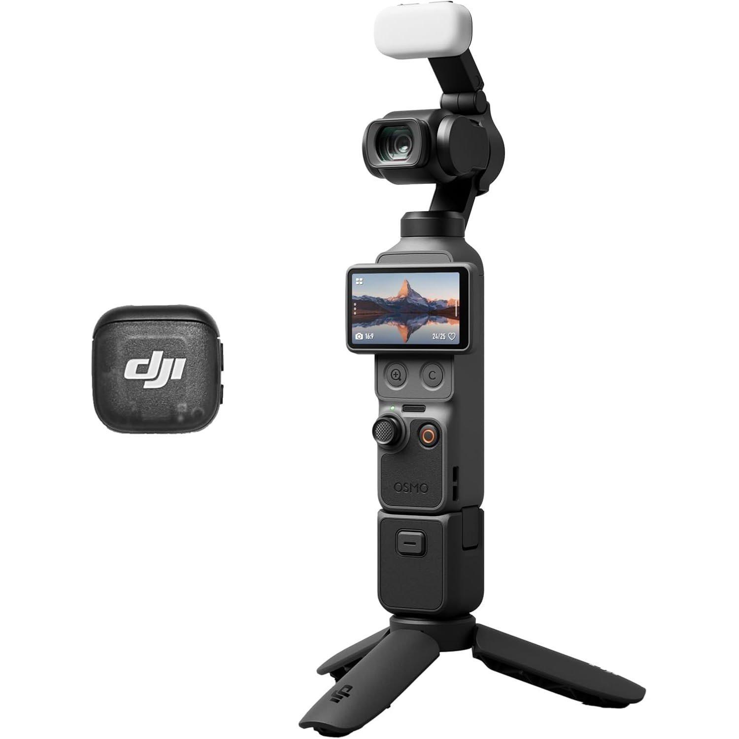 Black - DJI - DJI Pocket 4 Creator Combo - 1