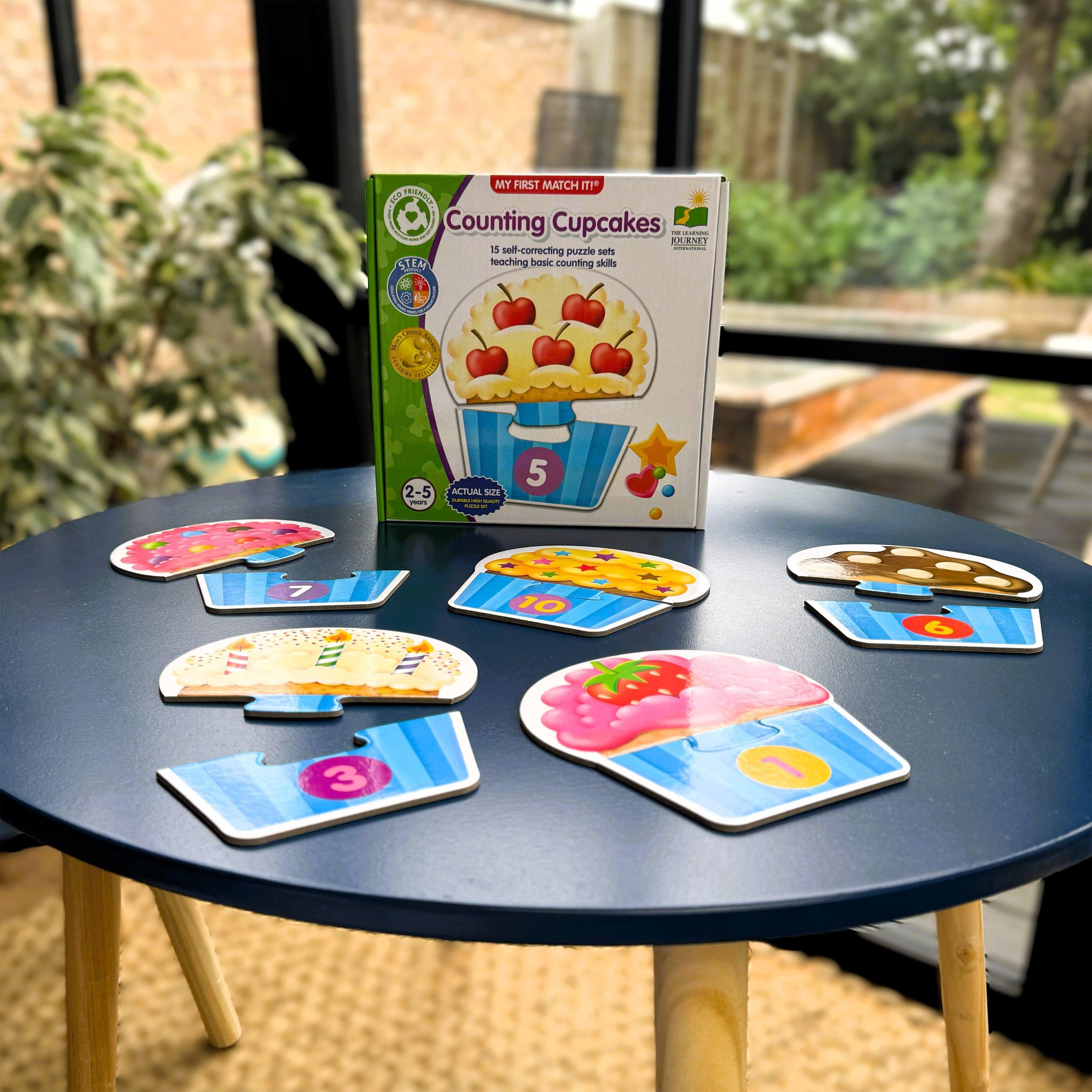 Cupcake - The Learning Journey - My First Match It- Counting Cupcakes - 2