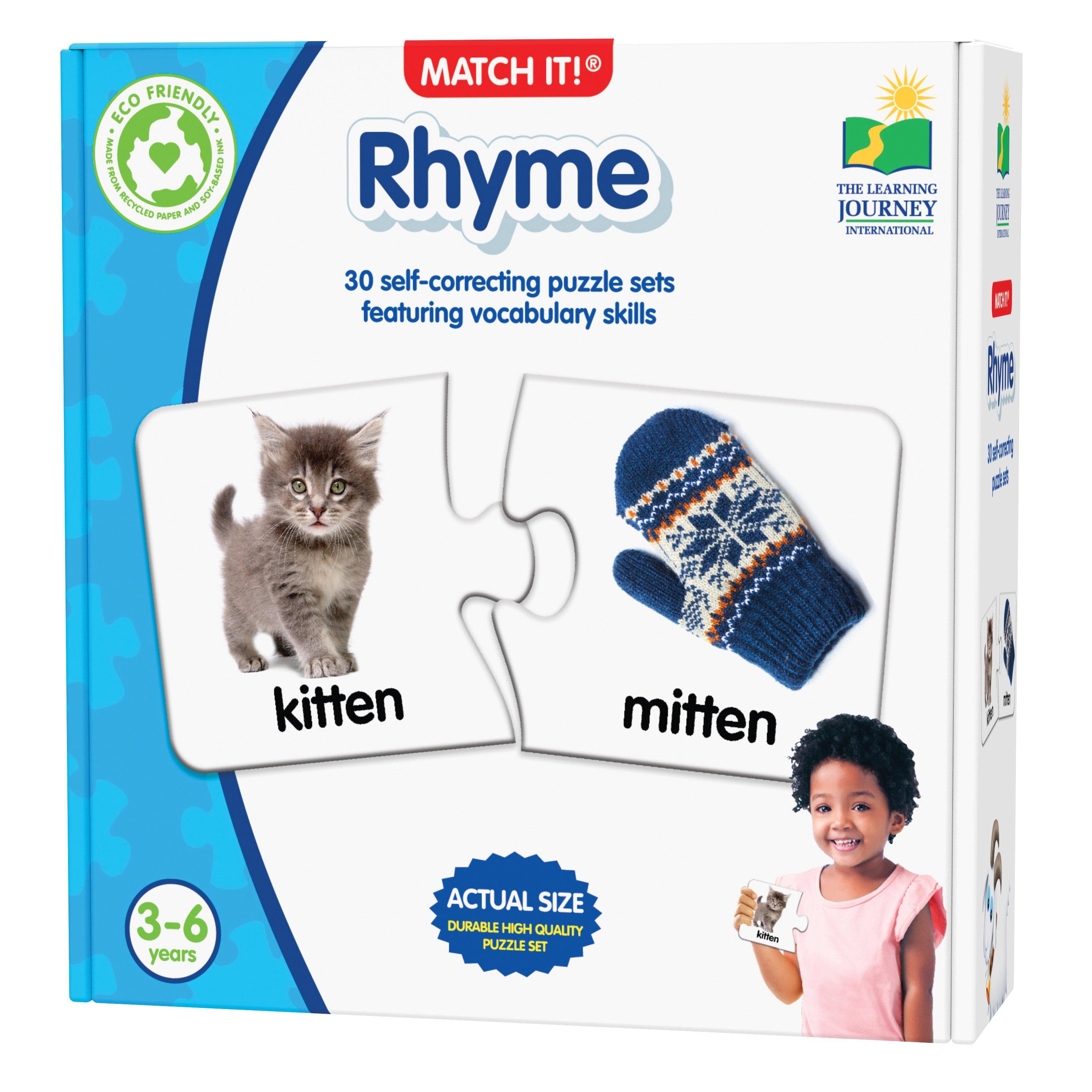 The Learning Journey  Infant Ug- Match It Rhyme Game - 
