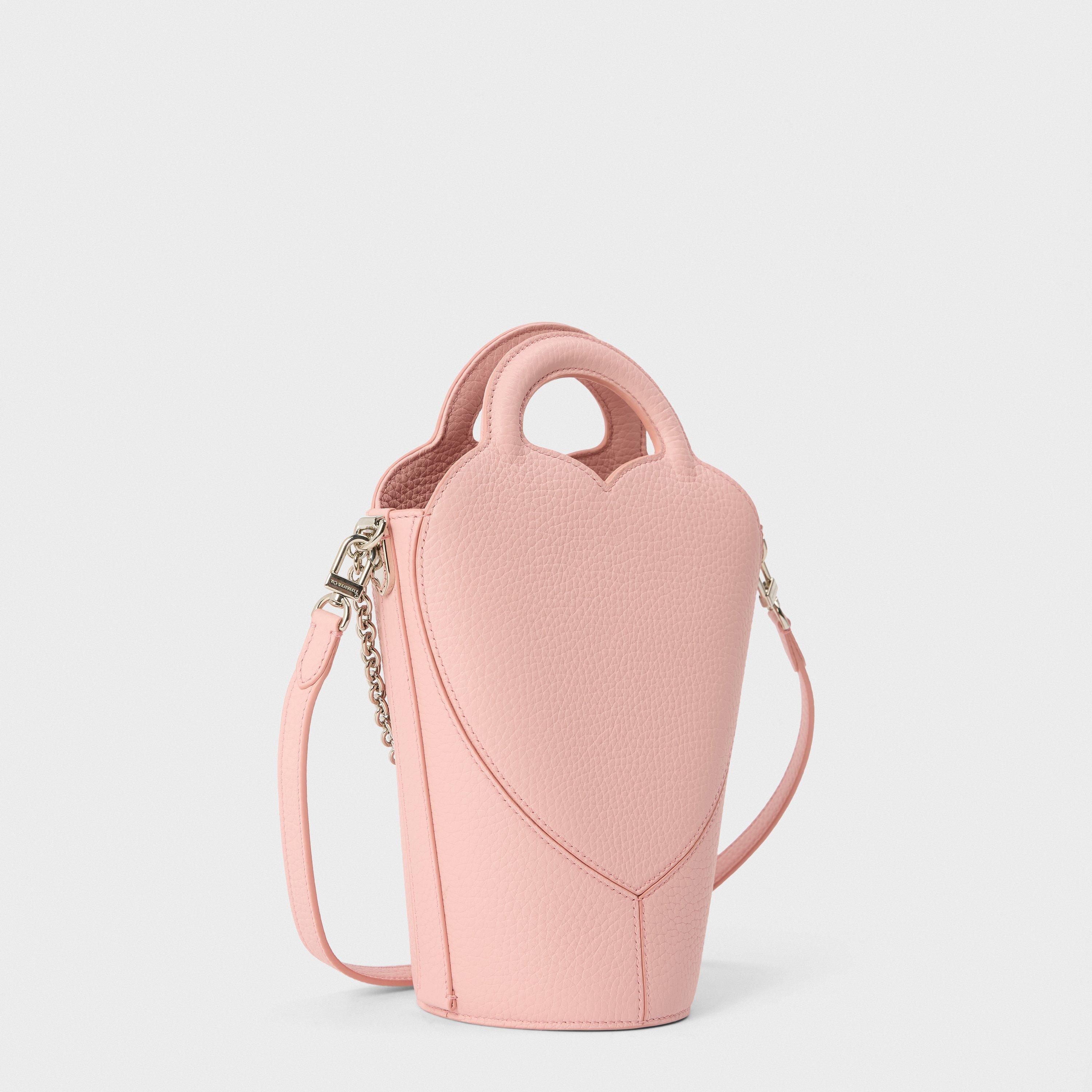Blush - Tiffany - Women's  Crossbody Mini Tote Handbag - 2