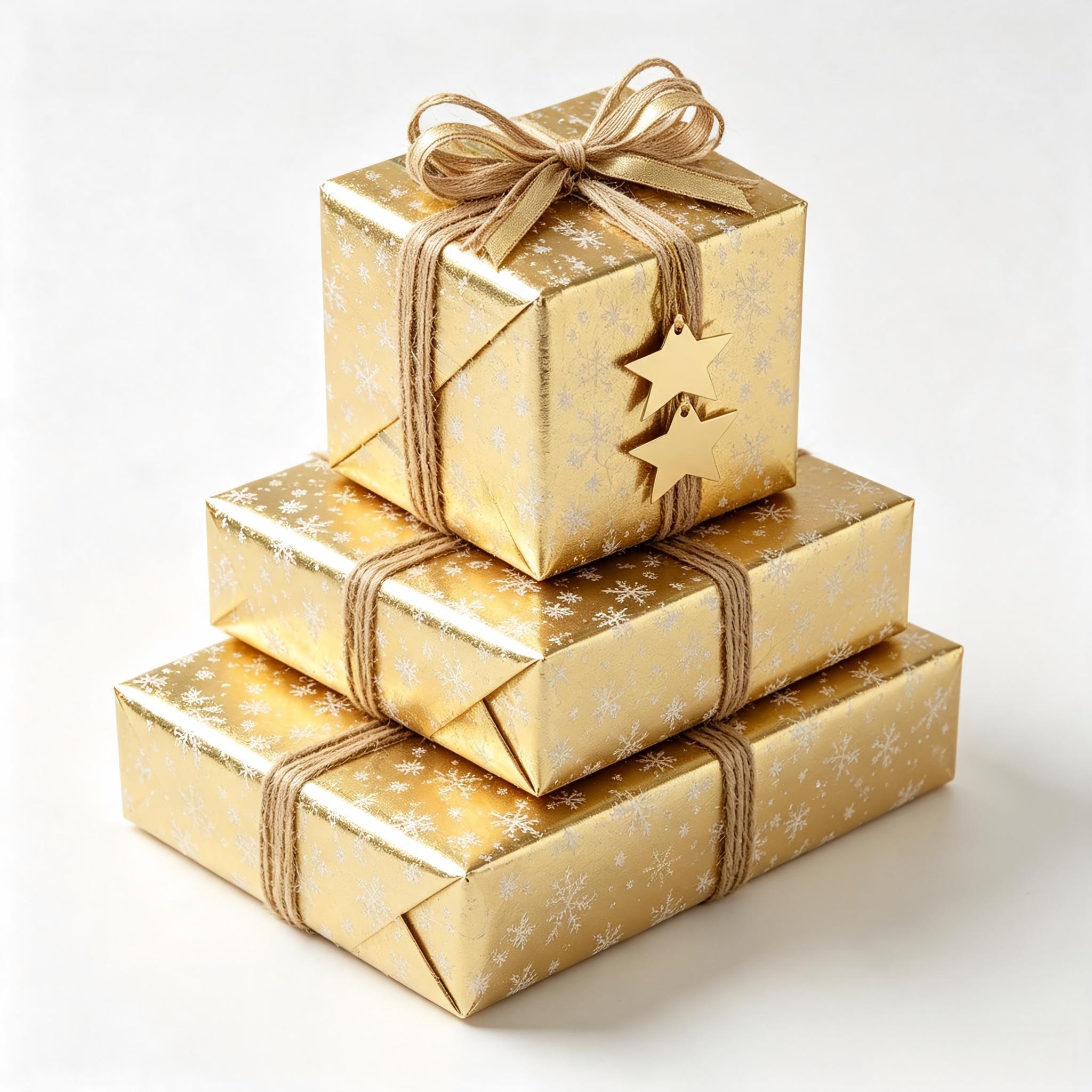Goud - The Spirit Of Christmas - Adults Wrapping Paper and Tags - 4