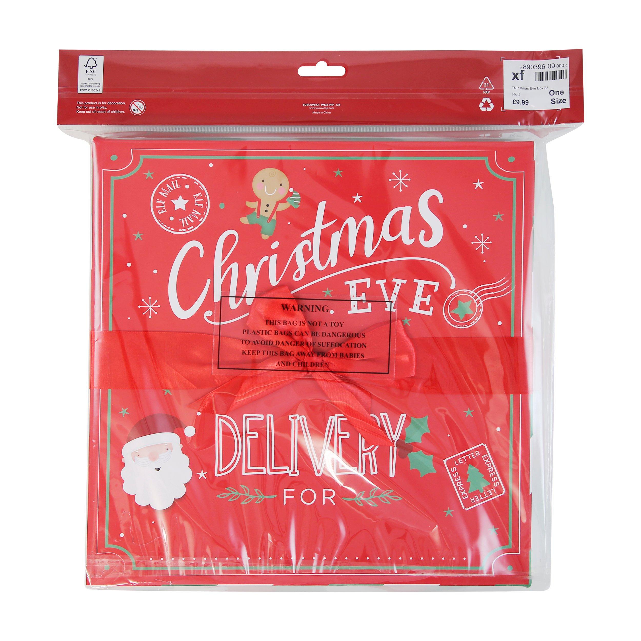 Red - North Pole - Adults Christmas Eve Box Novelty Gift - 2