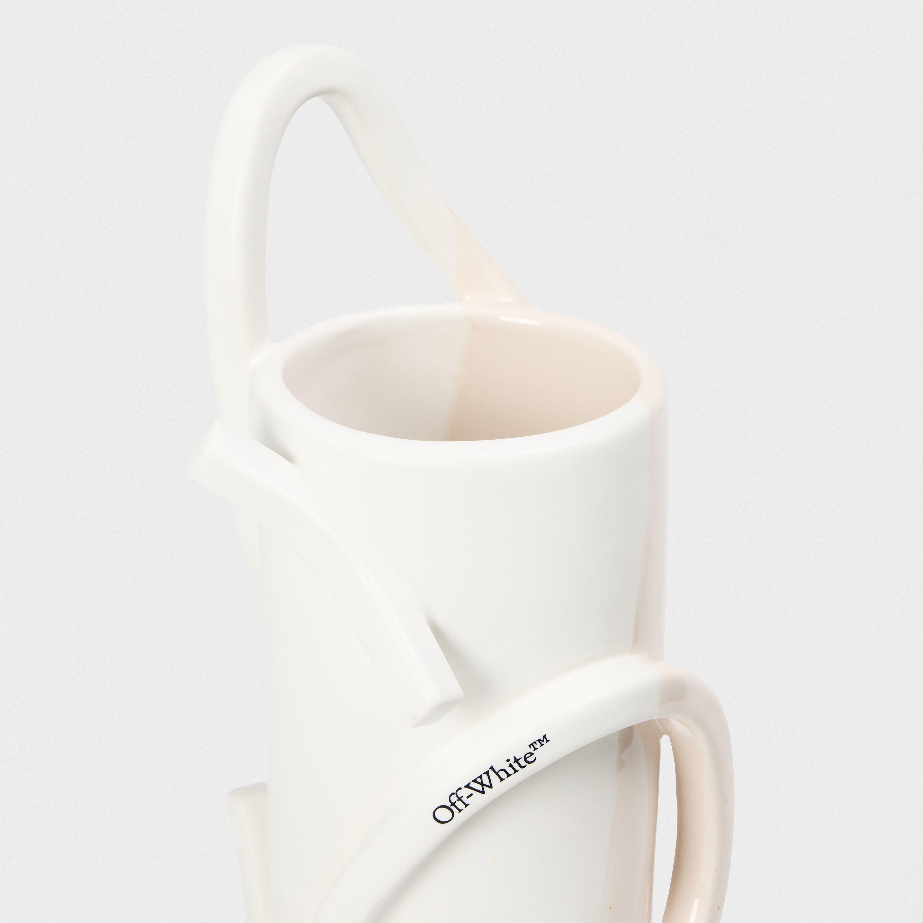 White/Green - Off White - Vase Design - 2