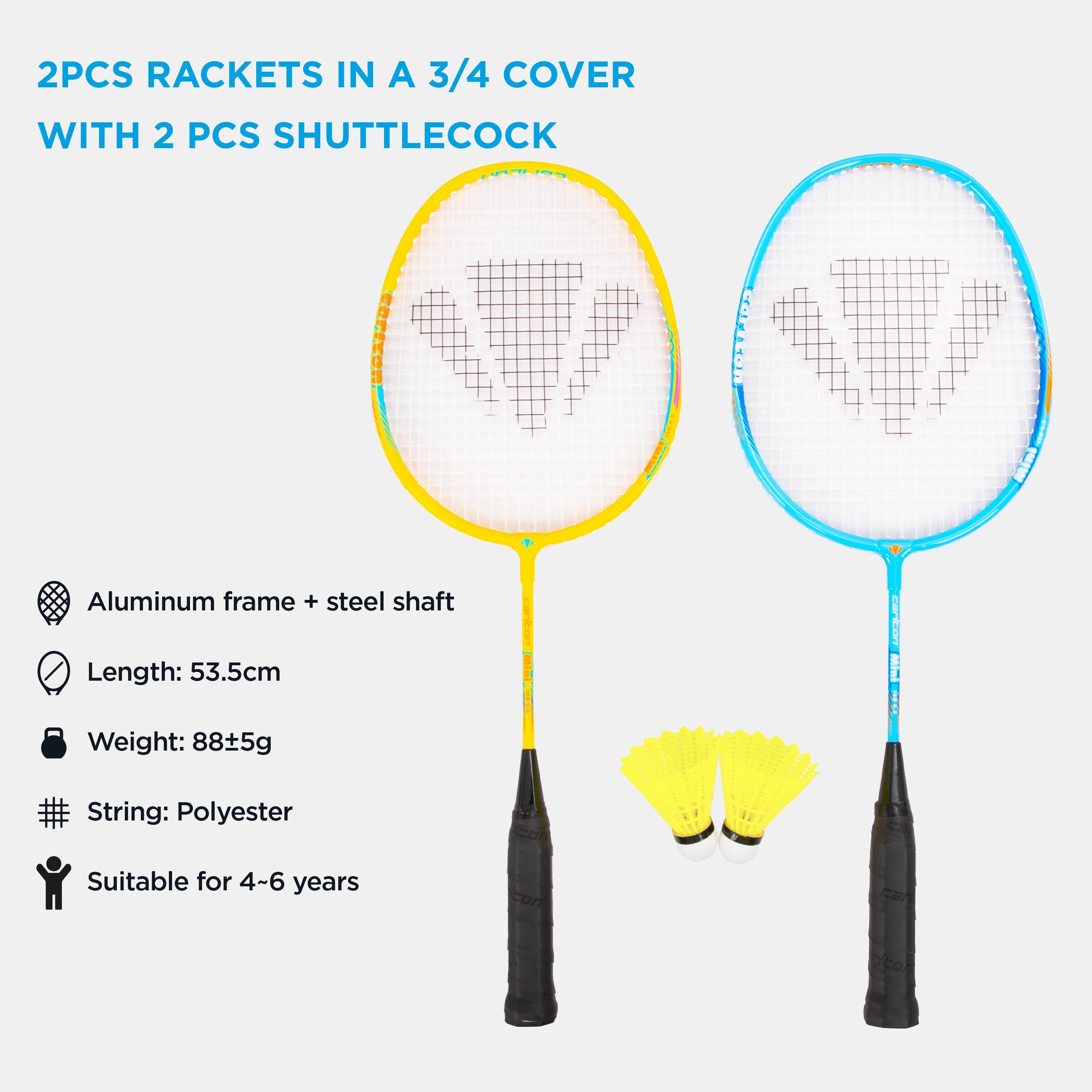 Yellow/Blue - Carlton - Kids Mini Badminton Sets - 1