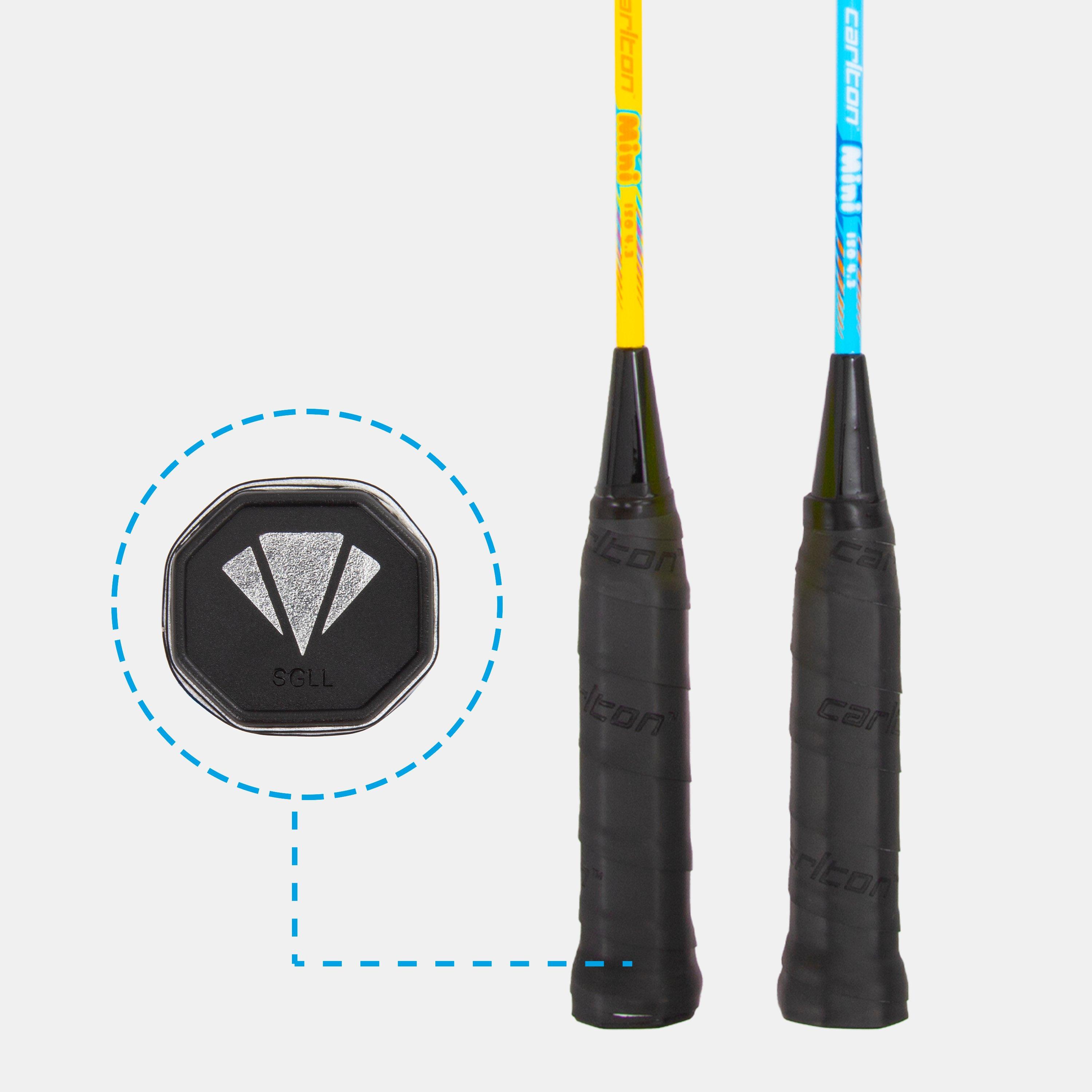 Yellow/Blue - Carlton - Kids Mini Badminton Sets - 6