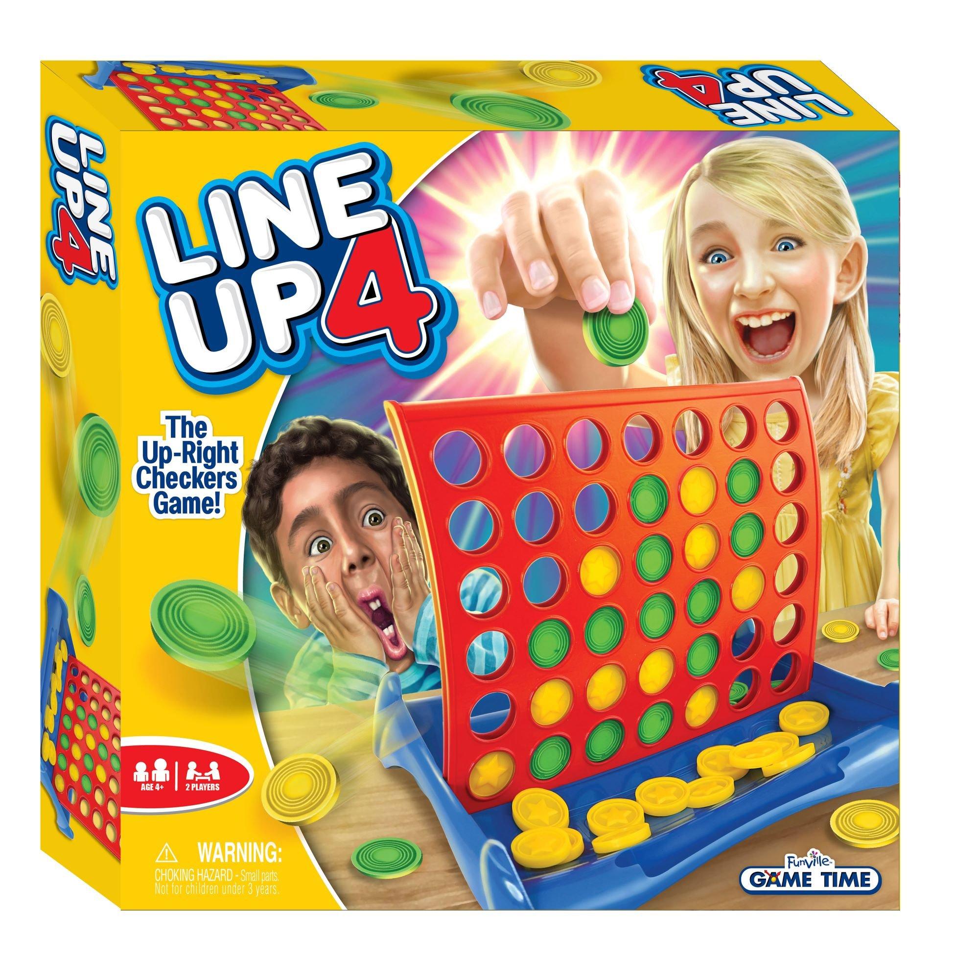 None - FunVille - Line Up Board Game - 1