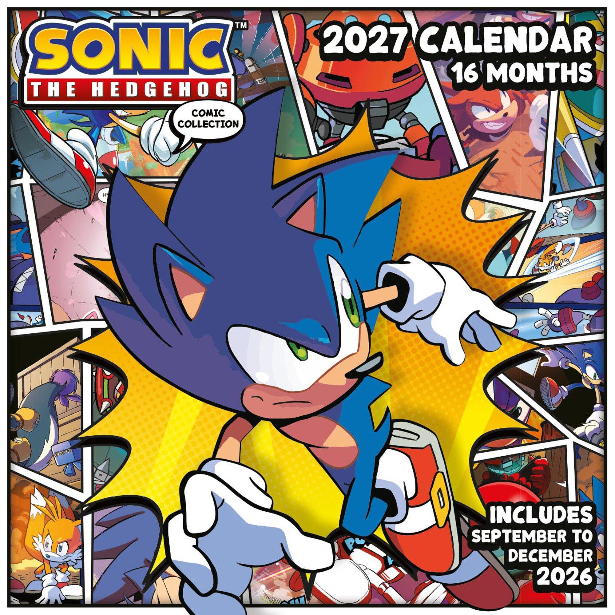 Sonic - Character - Square Calendar - 2