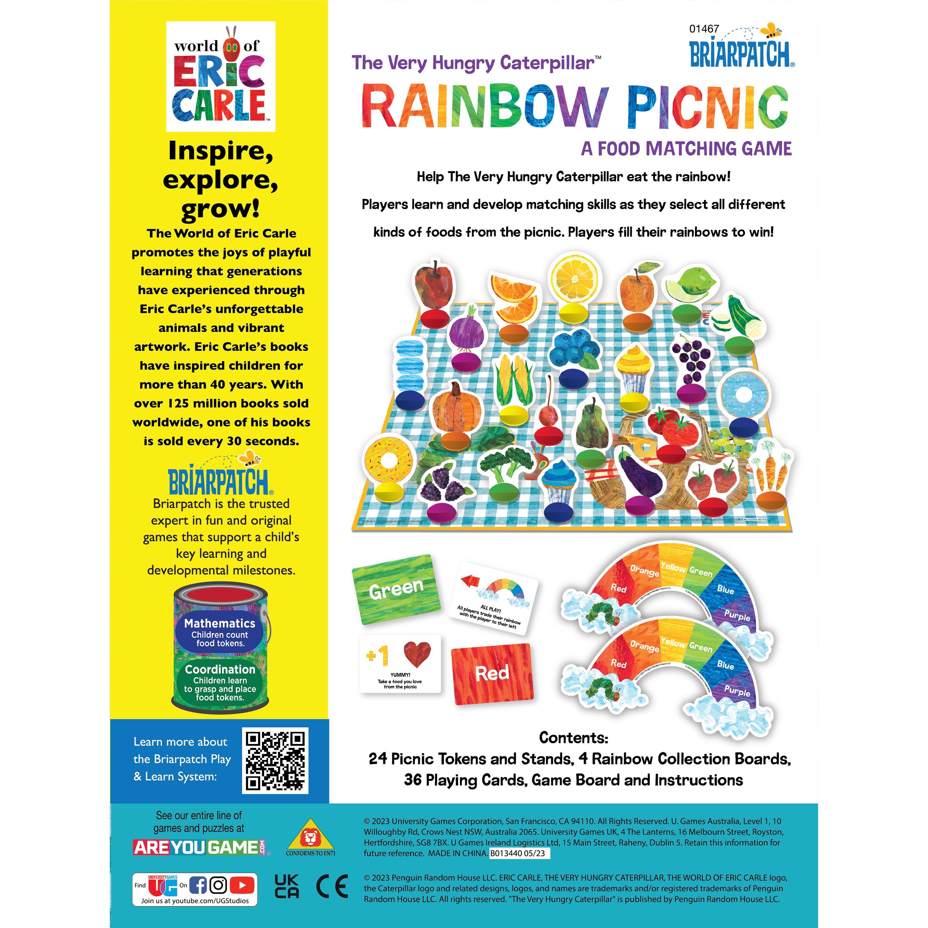 Rainbow - University Games - The Very Hungry Caterpillar- Rainbow Picnic Game - 3