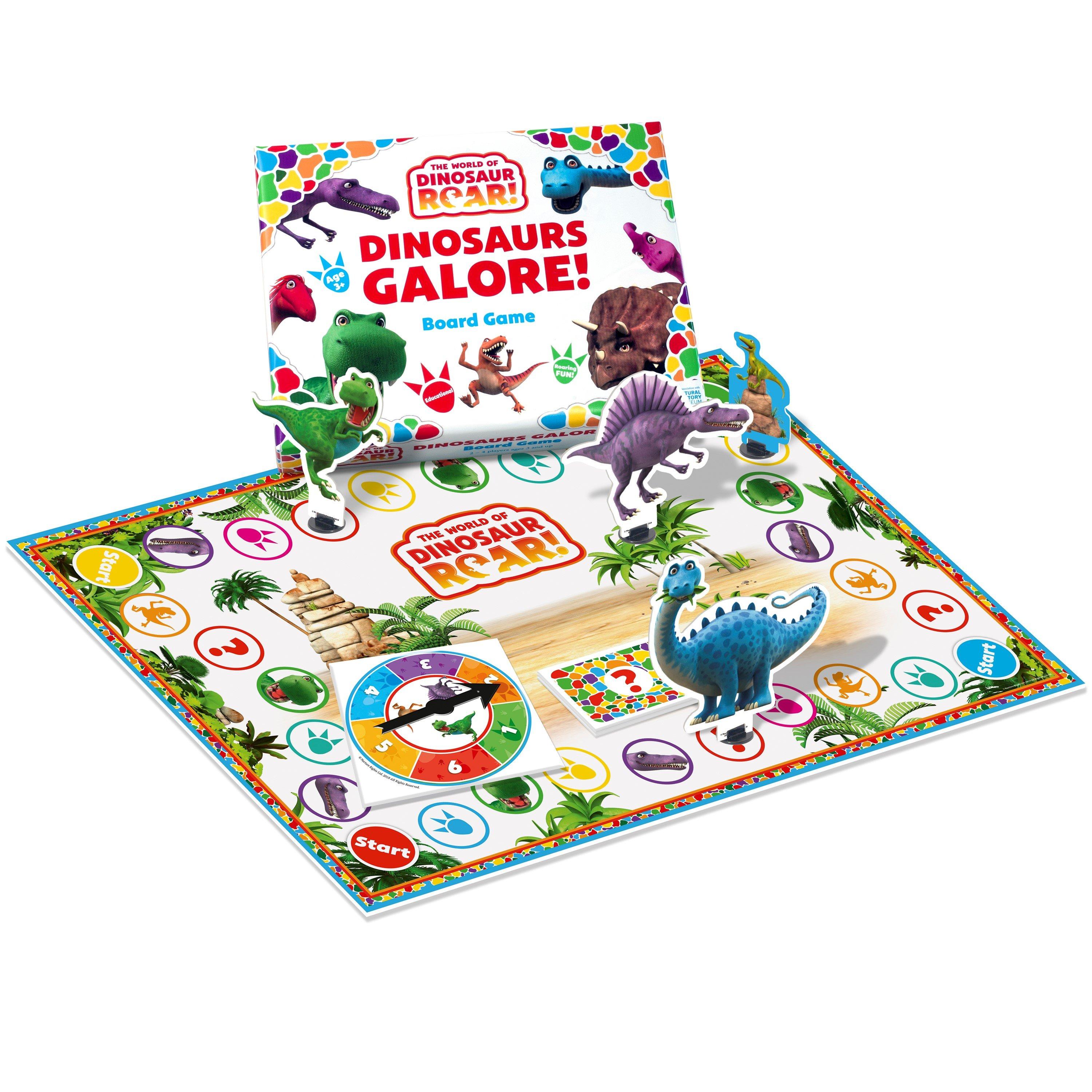 Dinosaur - University Games - Kids Lea Dino Board Games - 2