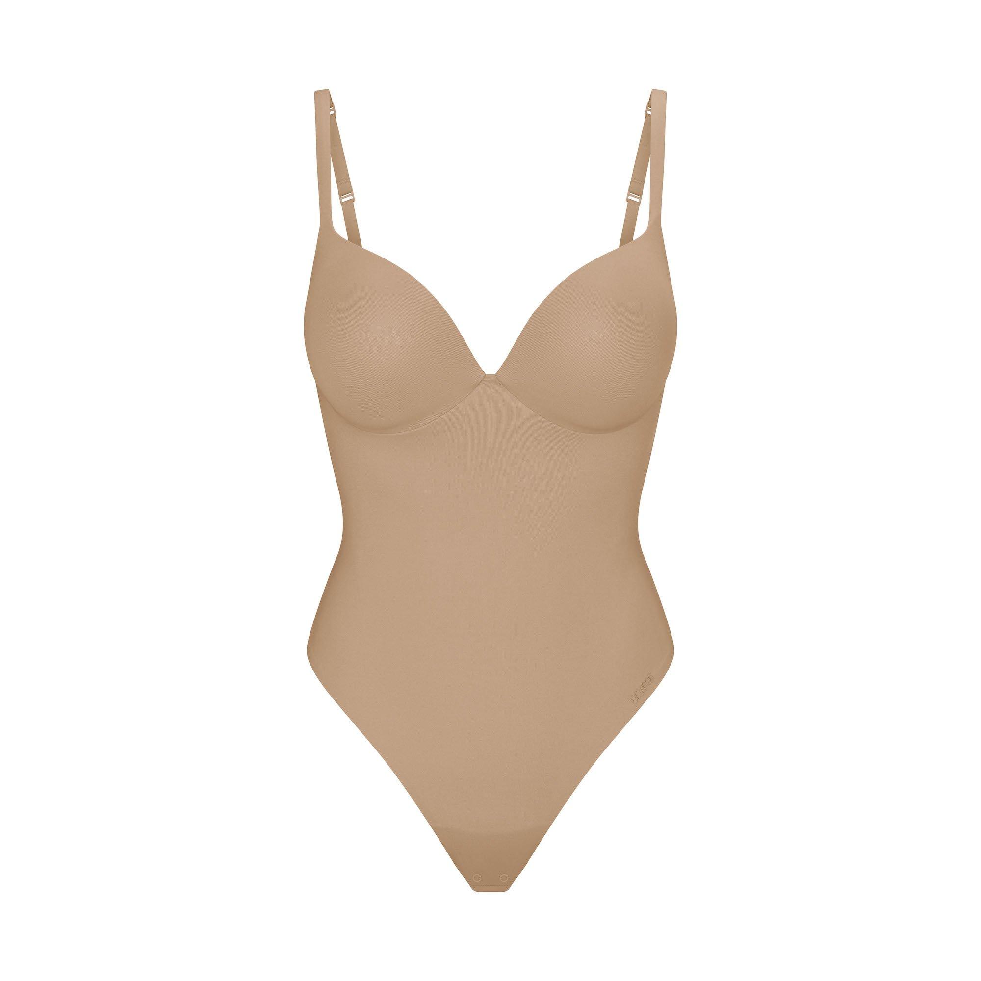 Clay - SKIMS - Women’s Ultimate Body Thong Bodysuit - 1