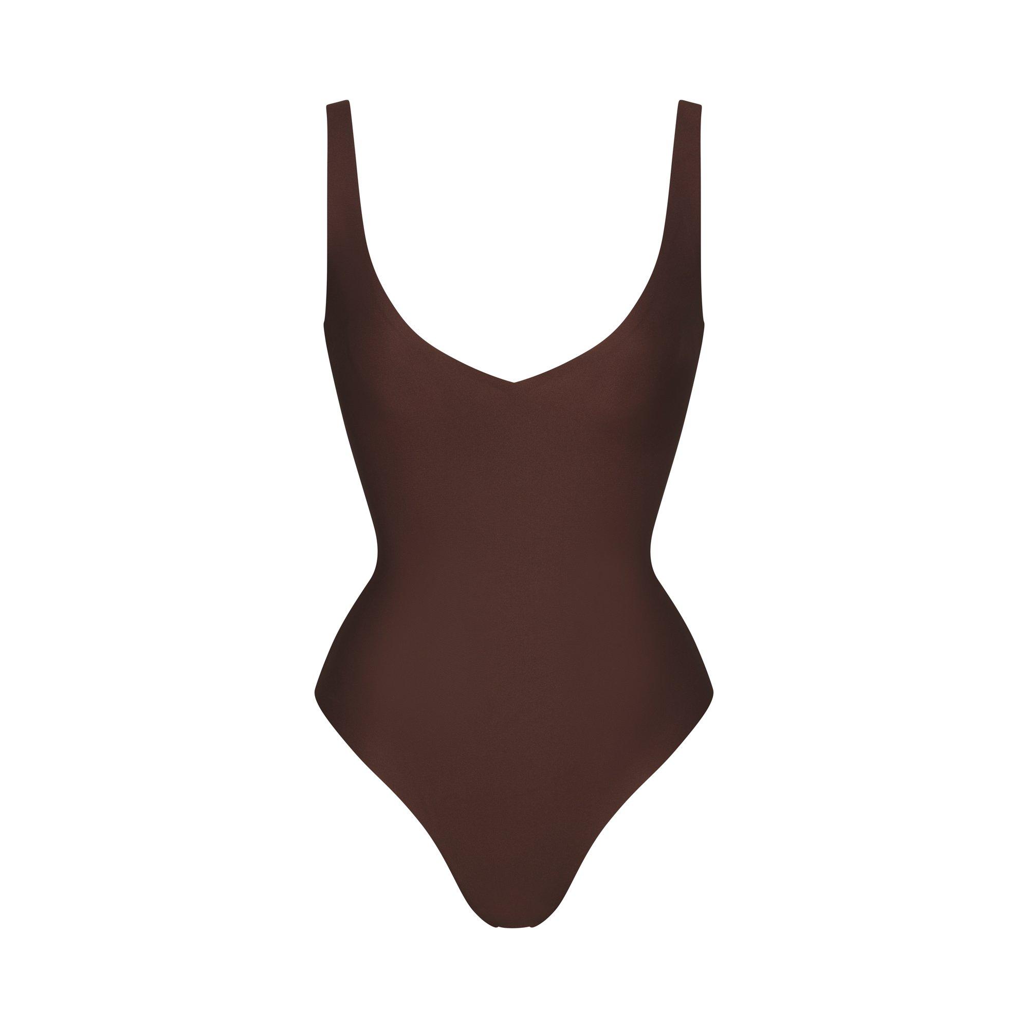 SKIMS Womens SKIMS Body Plunge Bodysuit